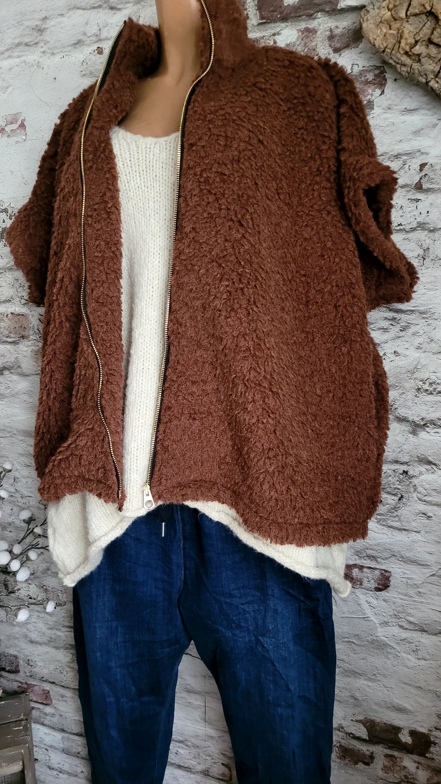 💋 VESTE SANS MANCHES