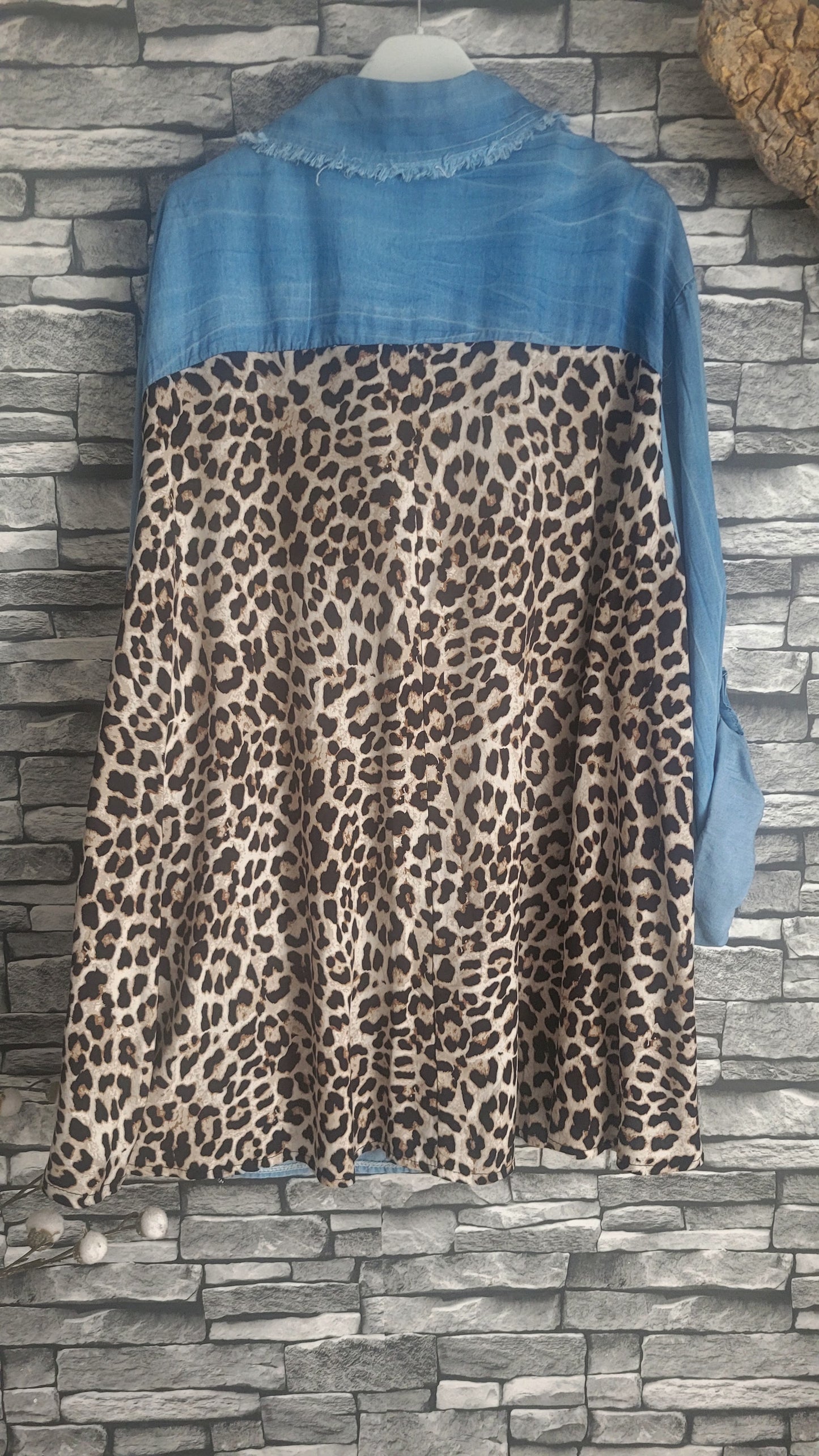 ❤️ Chemise Denim & Léo – Look Audacieux