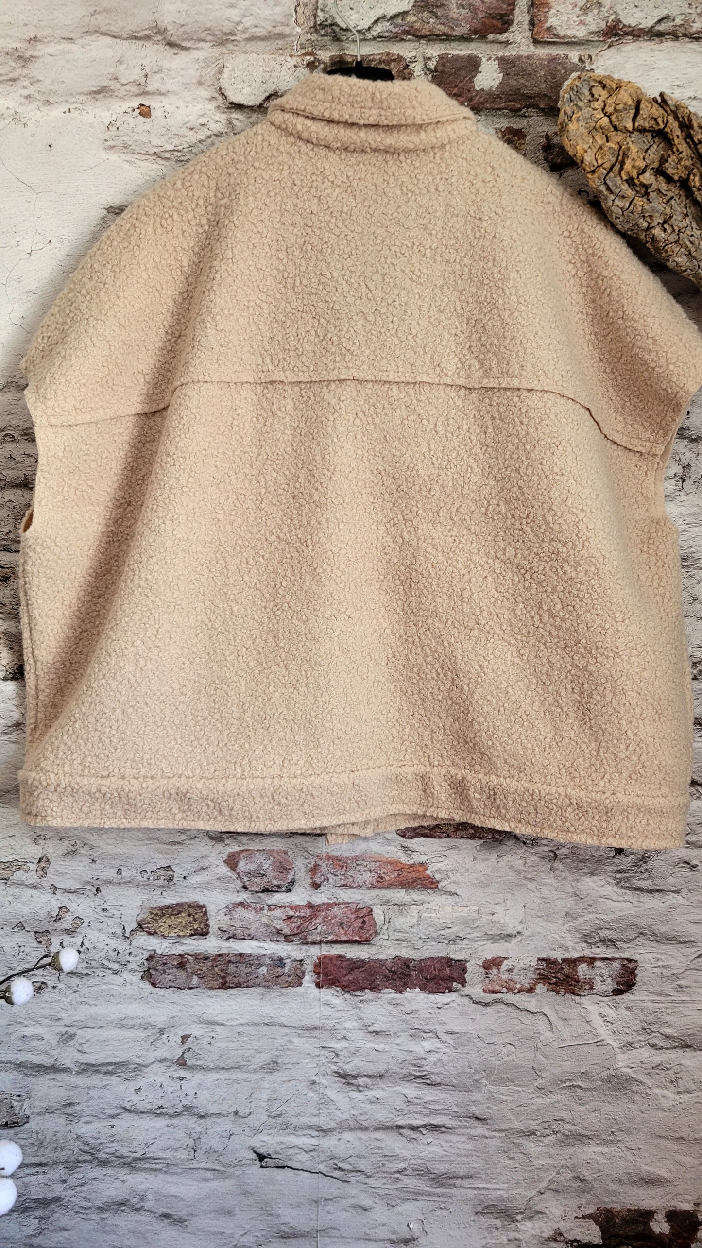 ⚜️ VESTE COURTE EN BOUCLETTE