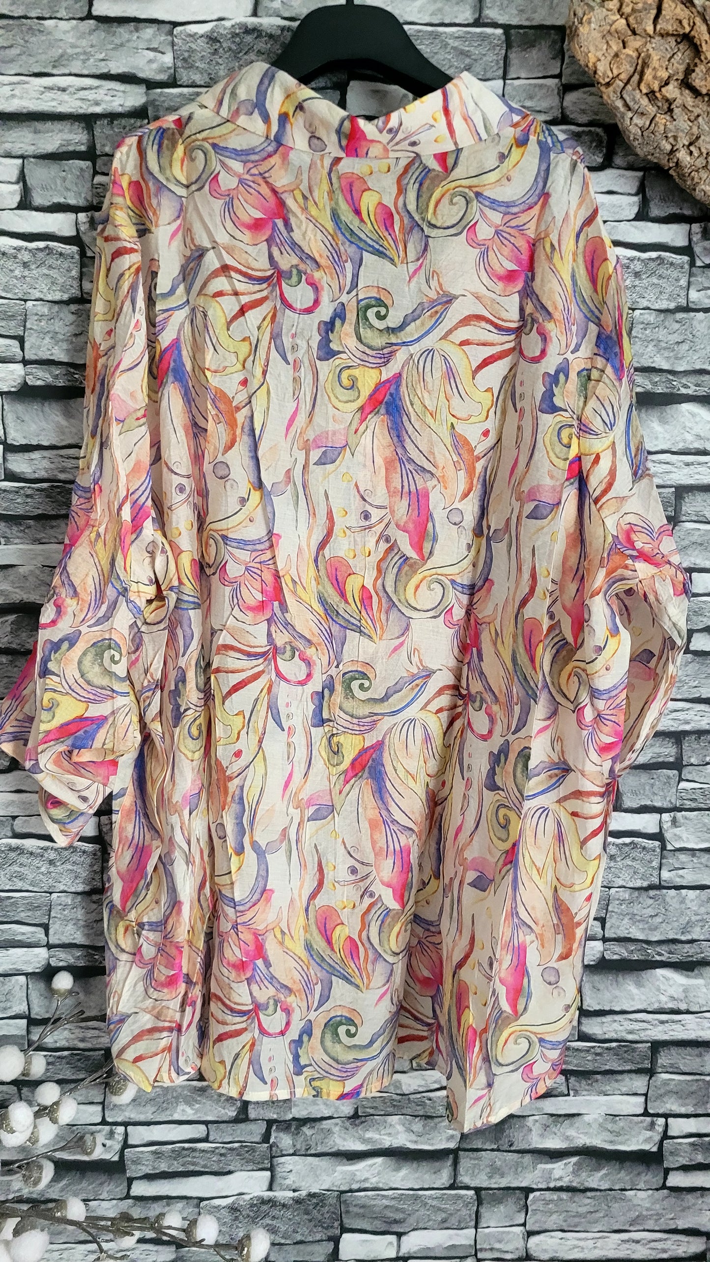 🌺 Chemise Fluide Eco-Mix