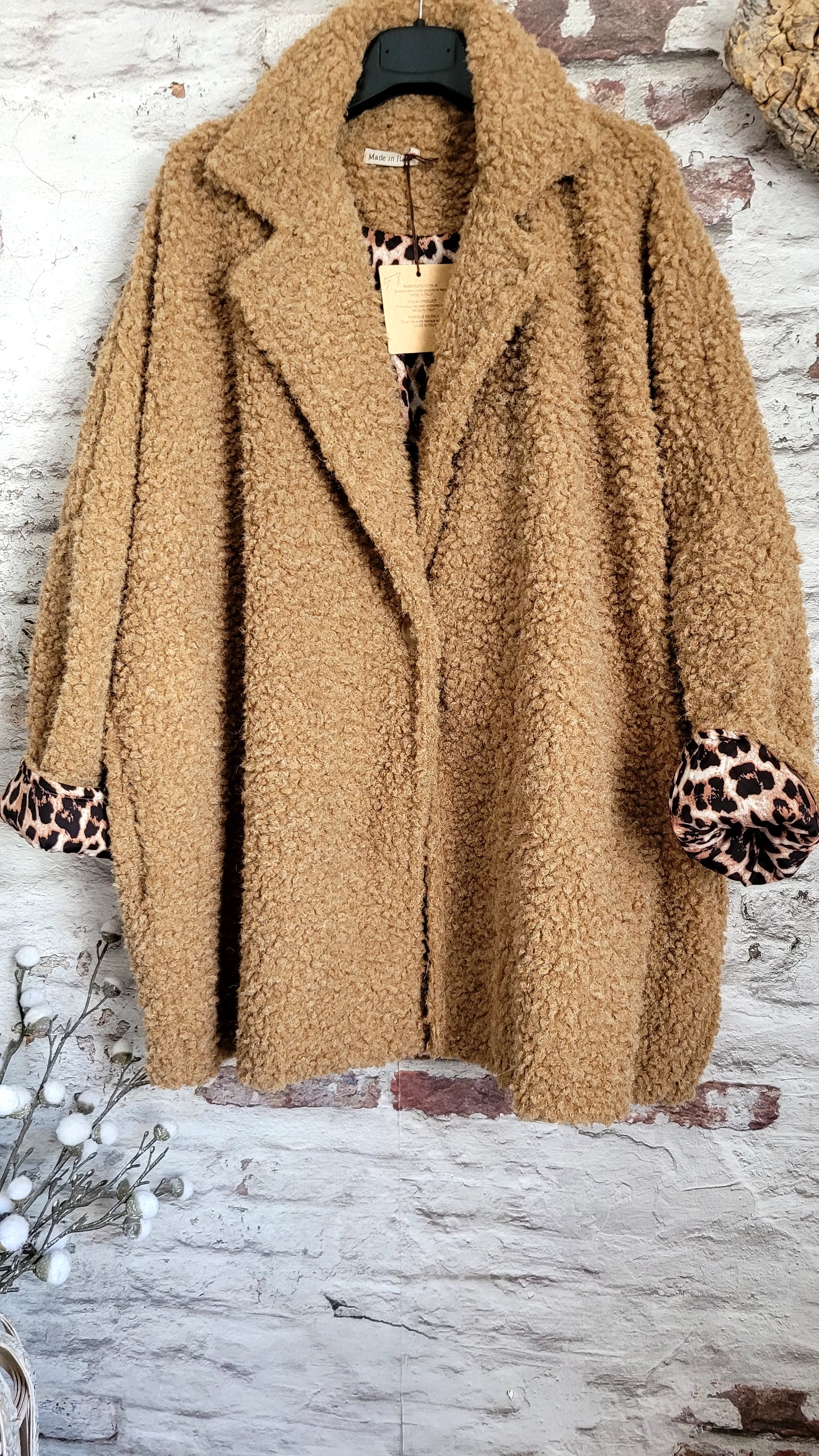 🌷 VESTE MOUMOUTE CAMEL