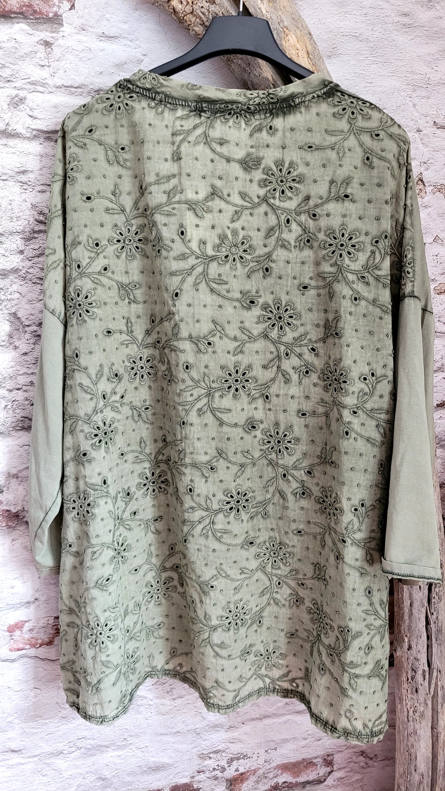 🖤 t-shirt "Broderie Douce"