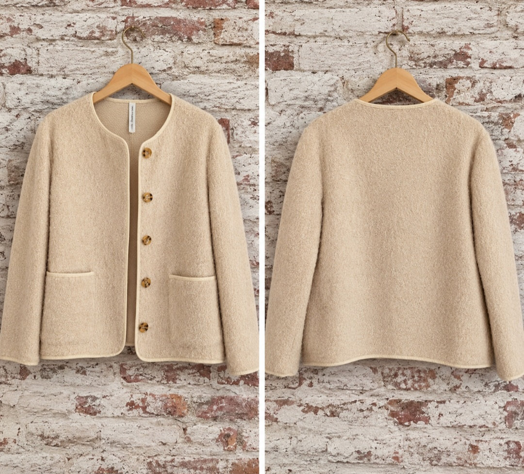 Petite veste douce – Style bohème chic