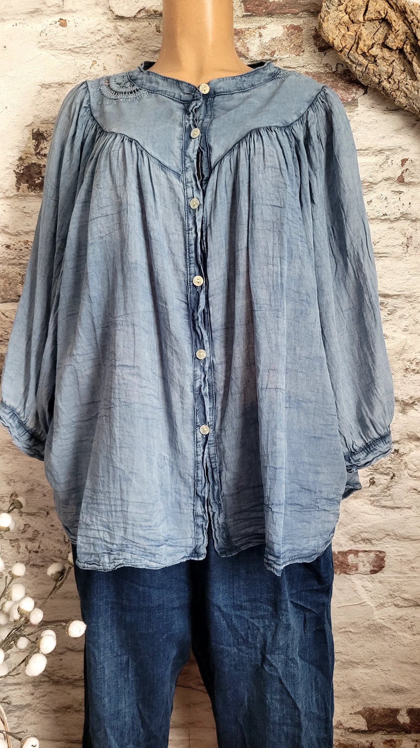 💕 CHEMISE BOHÈME