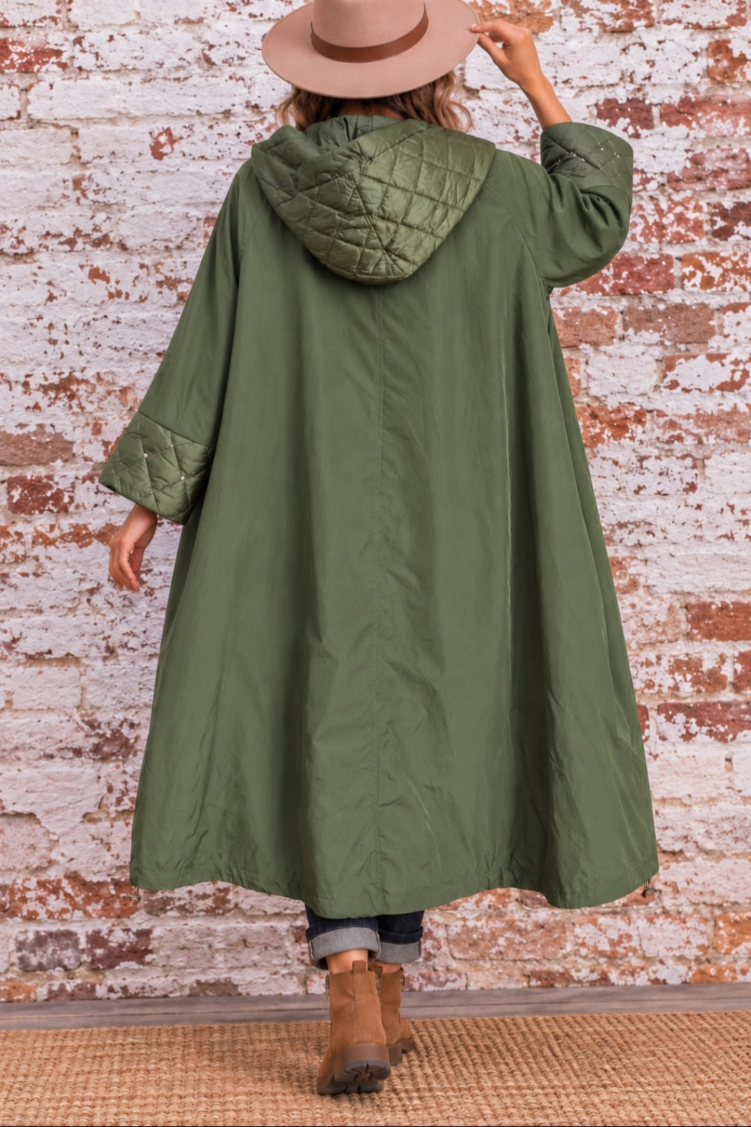 Parka longue oversize – Style bohème chic