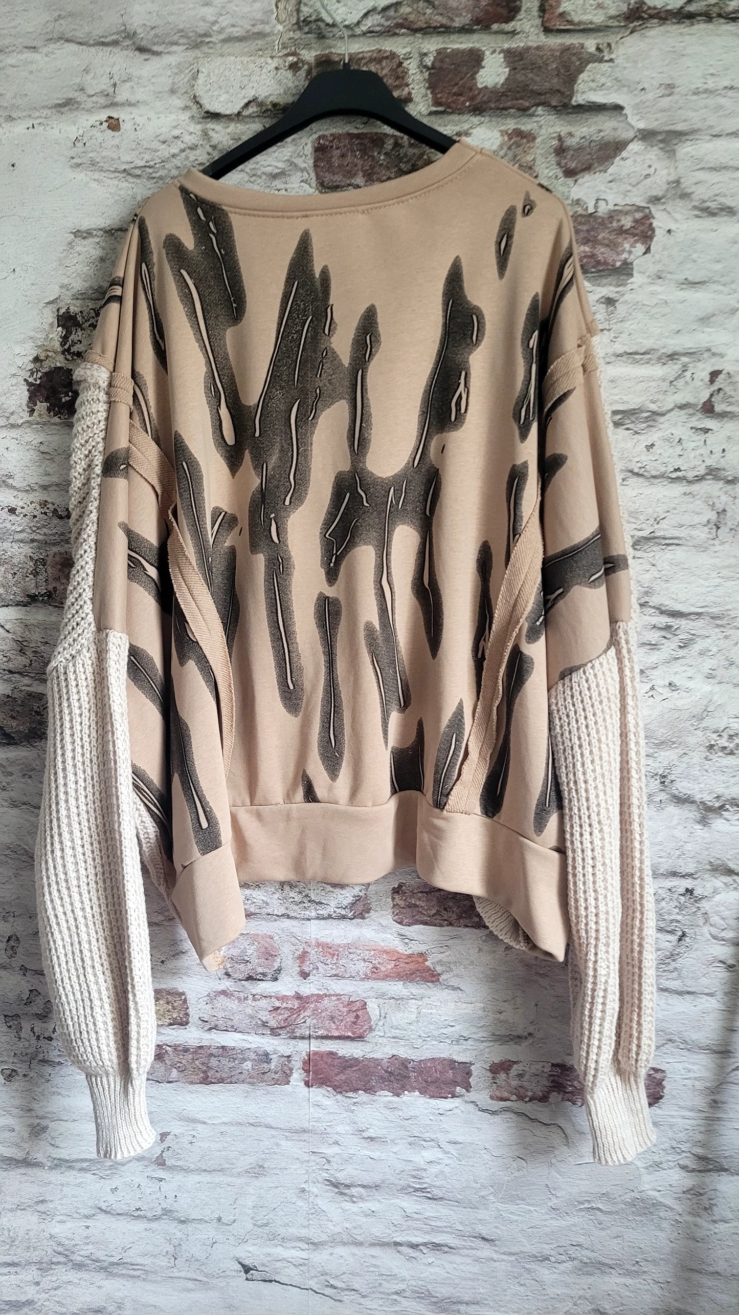 🌸 Sweat oversize bohème chic – NICE