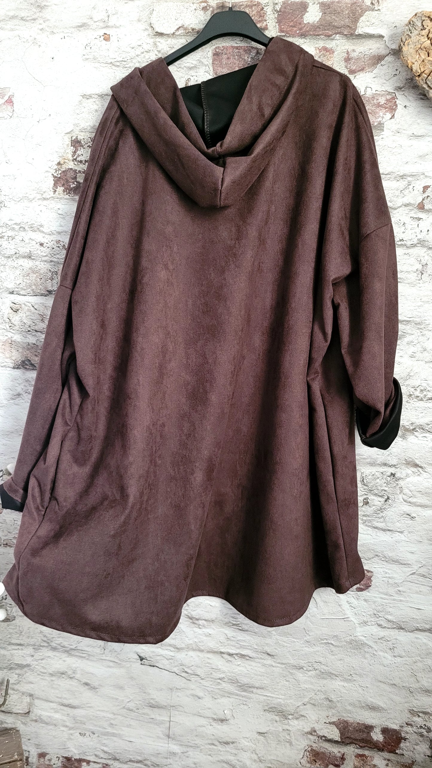 🌺 Veste à Capuche en Suédine Douce
