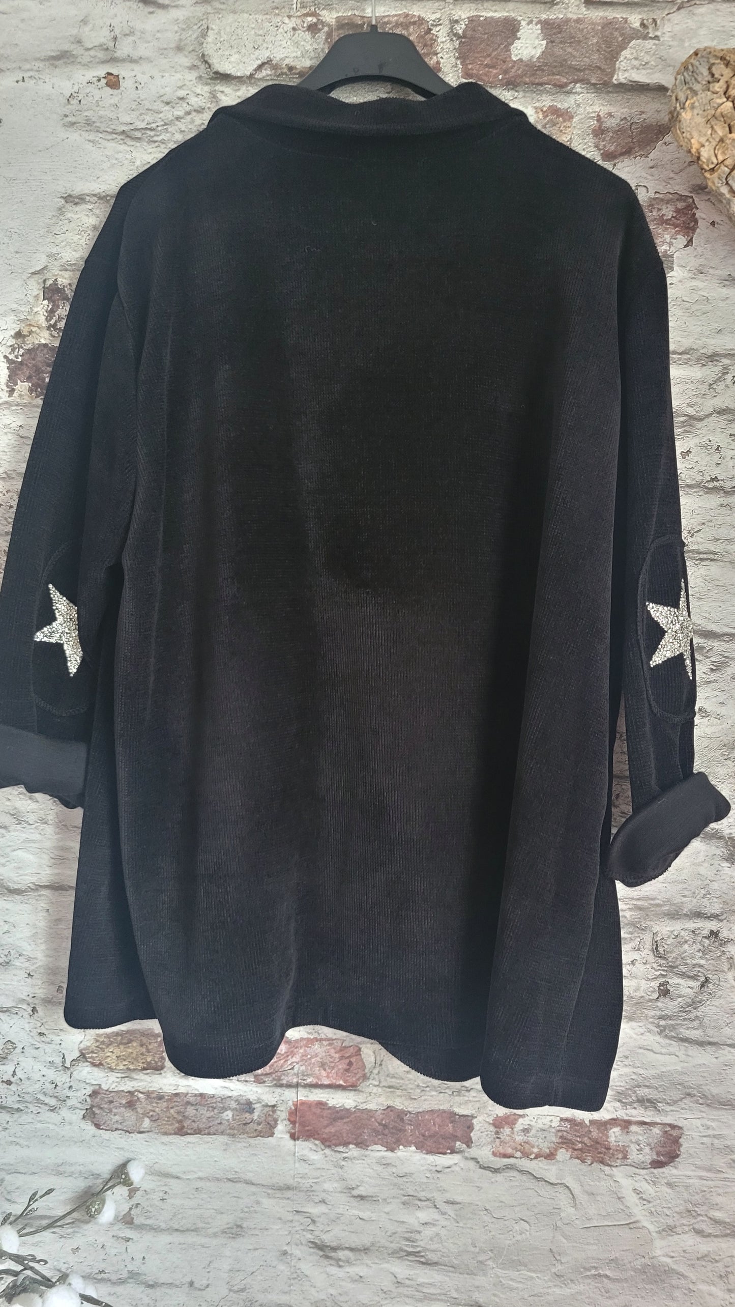 💋 VESTE BLAZER EN VELOURS CÔTELÉ