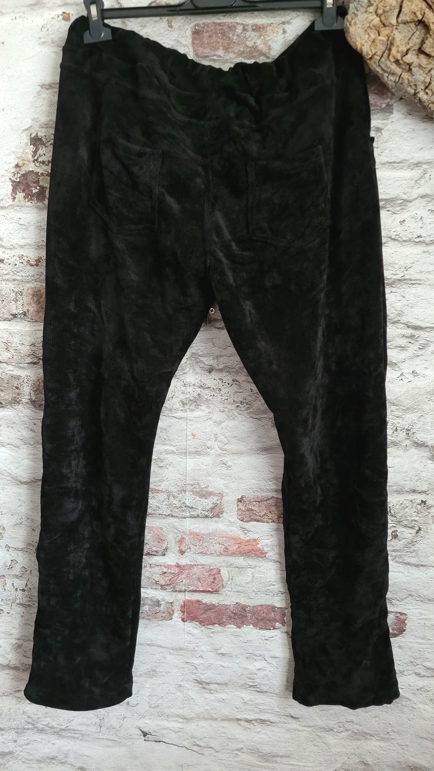 ⚜️ PANTALON VELOURS CÔTELÉ