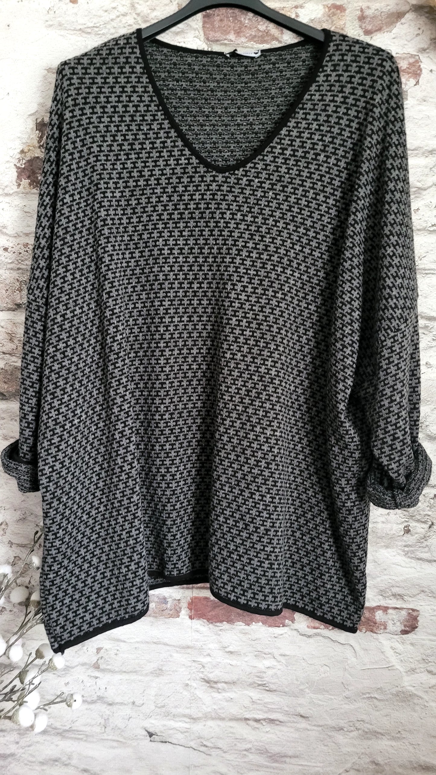 🍒 Pull Tunique Ample et Droite