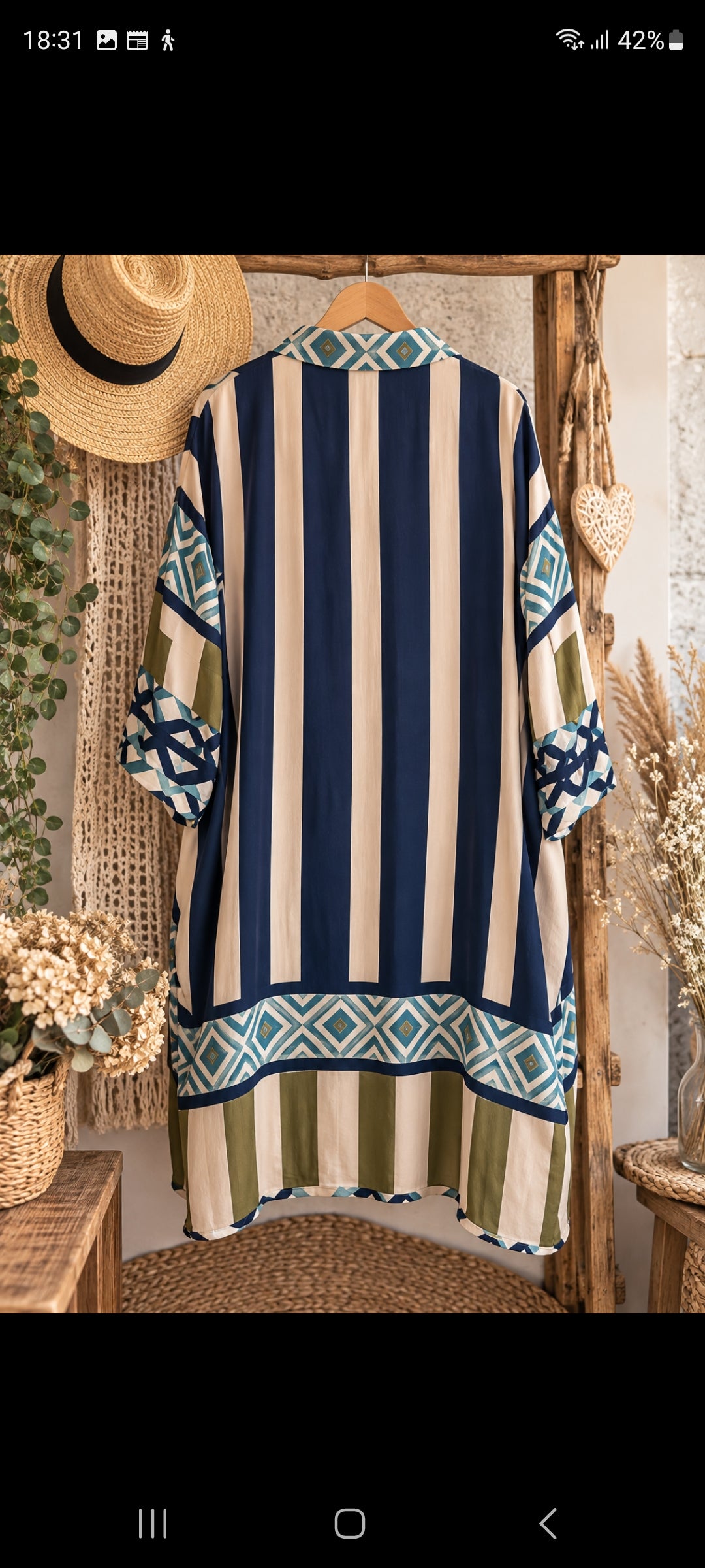 Robe bohème fluide