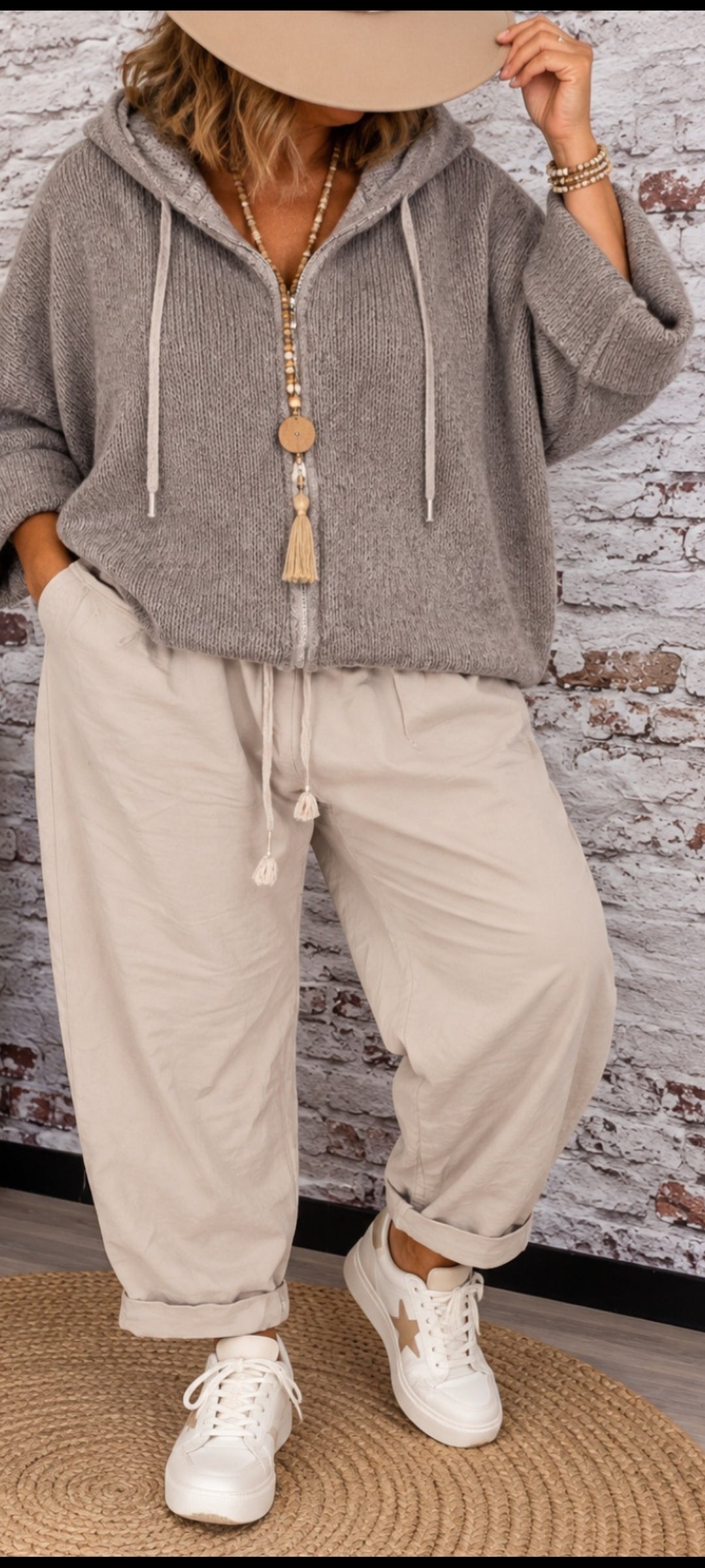 🤎Pantalon coton – Style bohème chic