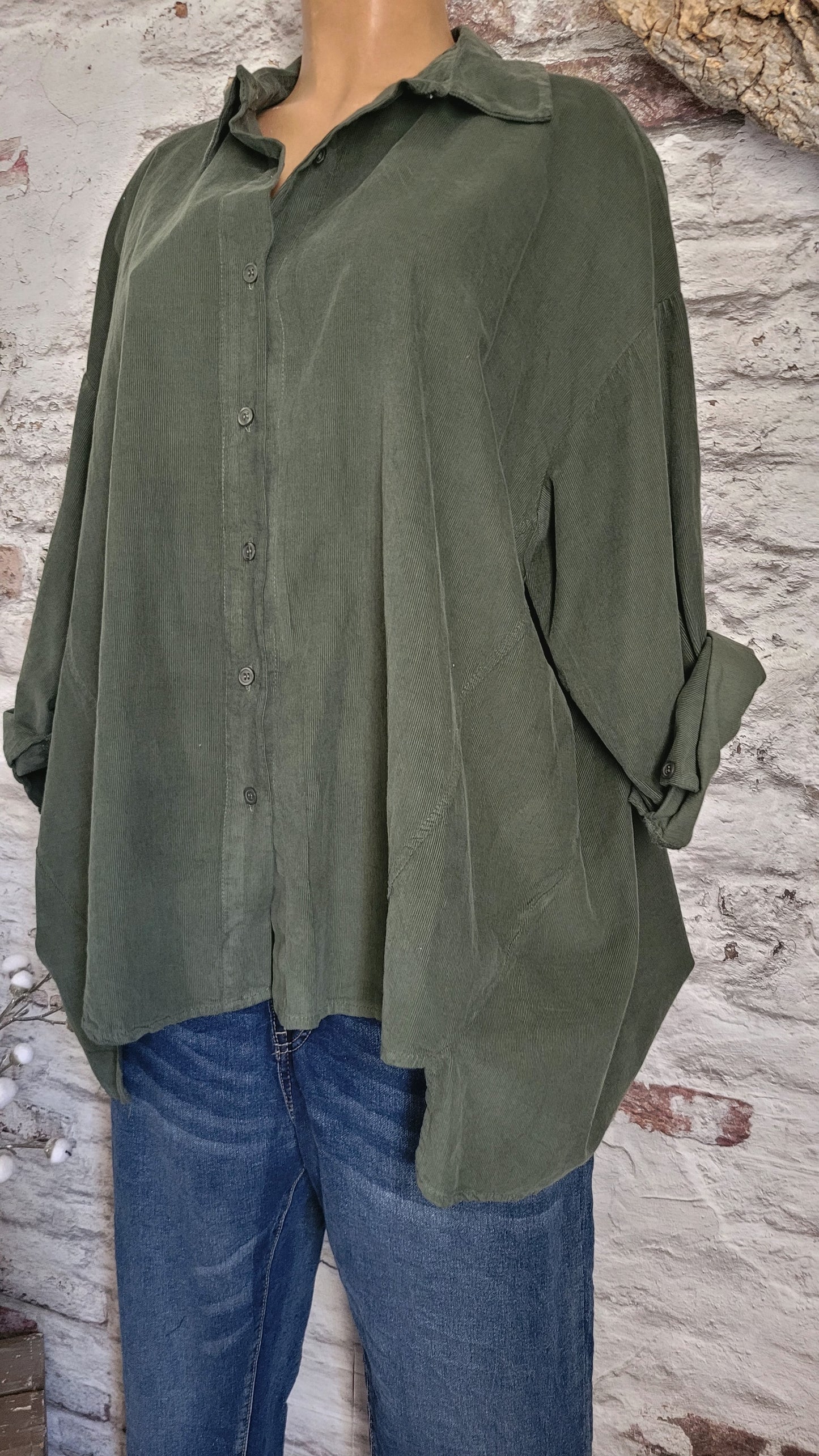 🌺 CHEMISE OVERSIZE