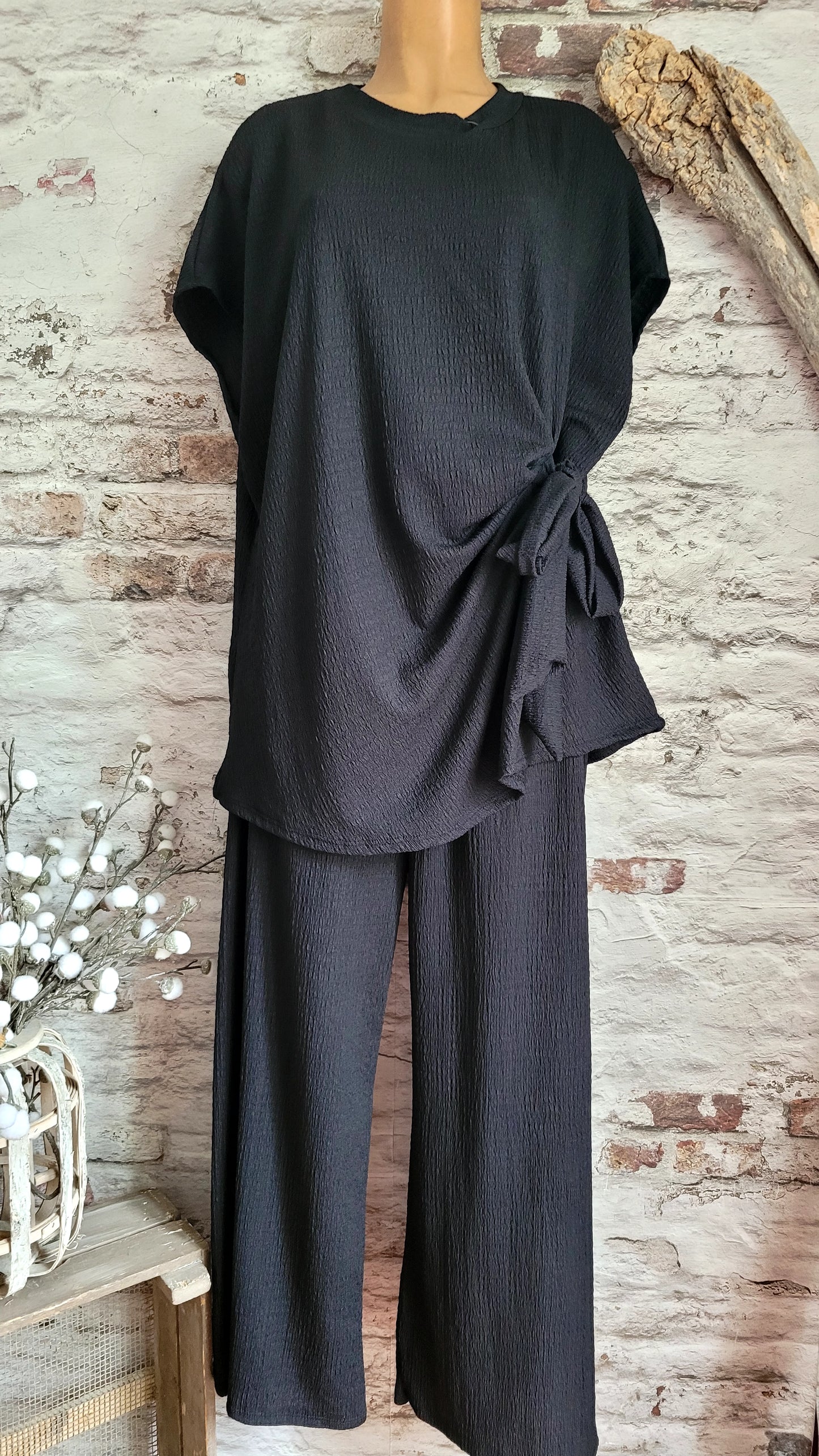 🌸 Ensemble tunique plus pantalon