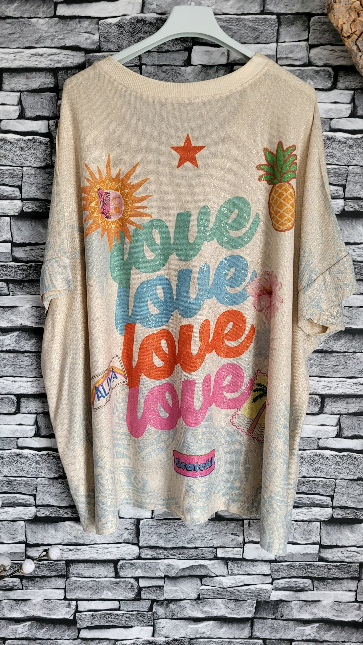 🌺 Top Lurex Été – Brillance & Légèreté