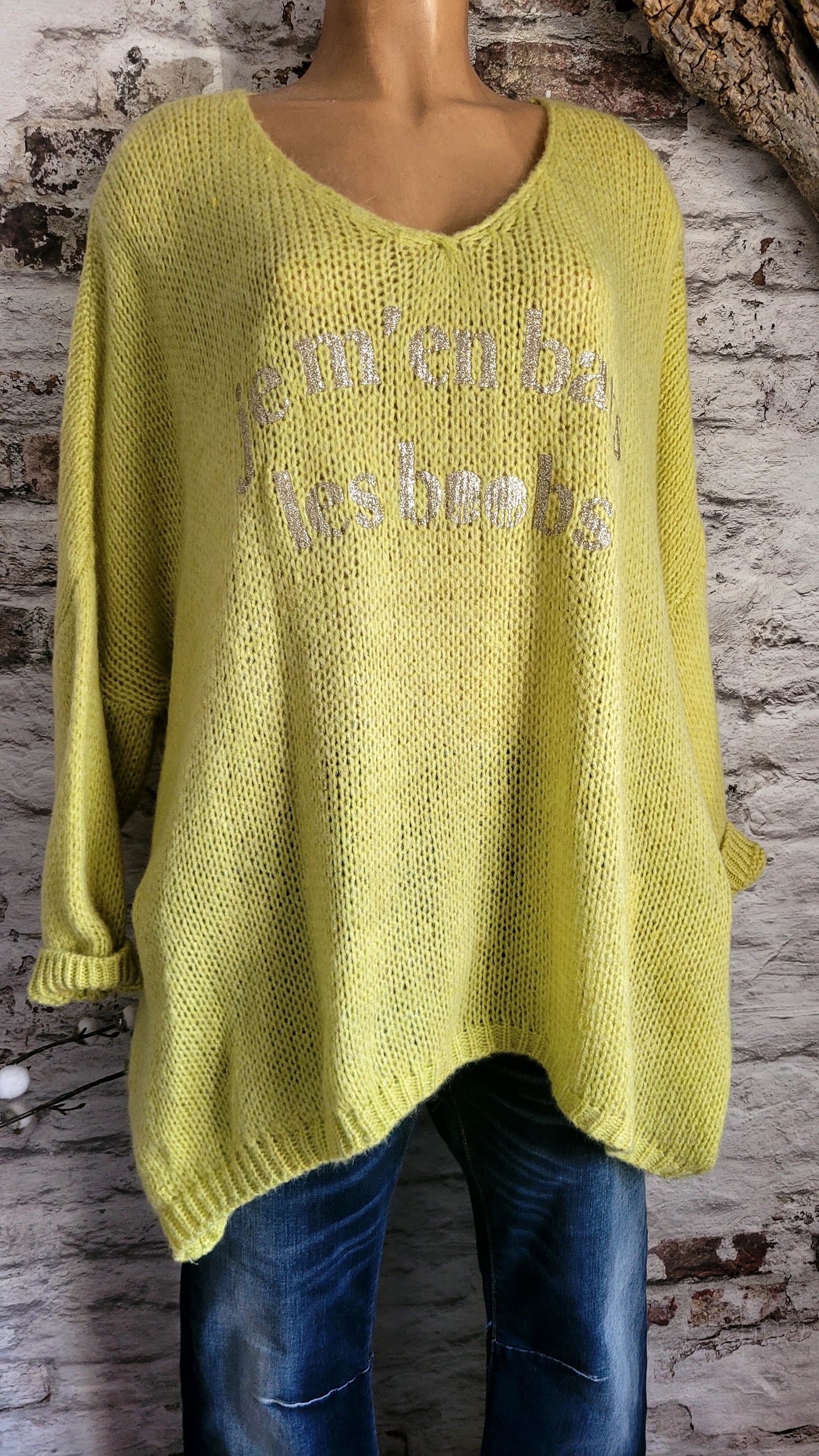 🎀 Pull 'Je m'en bats les booba' Paillettes