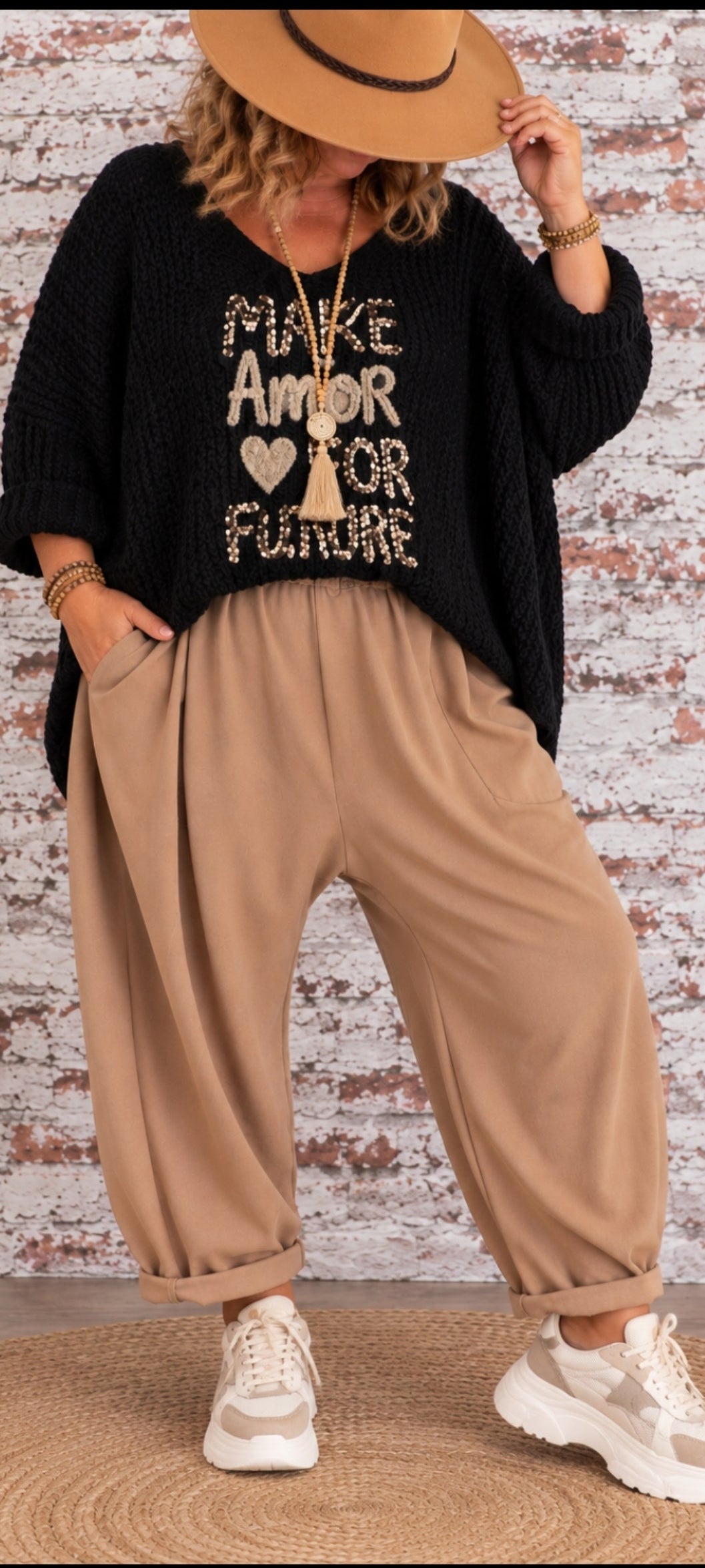 Pantalon sarouel fluide – Style bohème chic