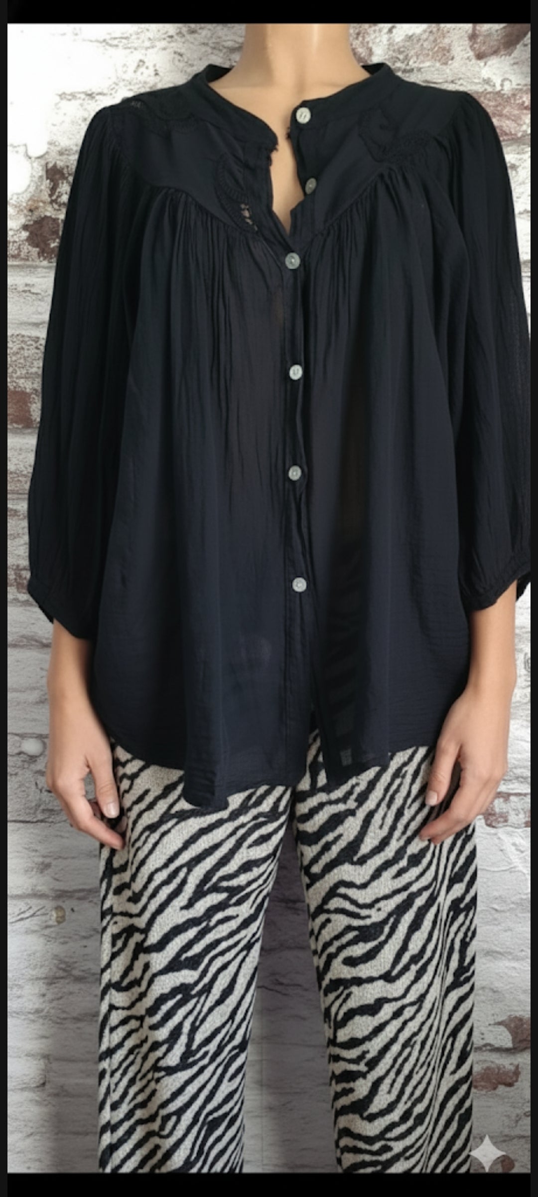 💕 CHEMISE BOHÈME