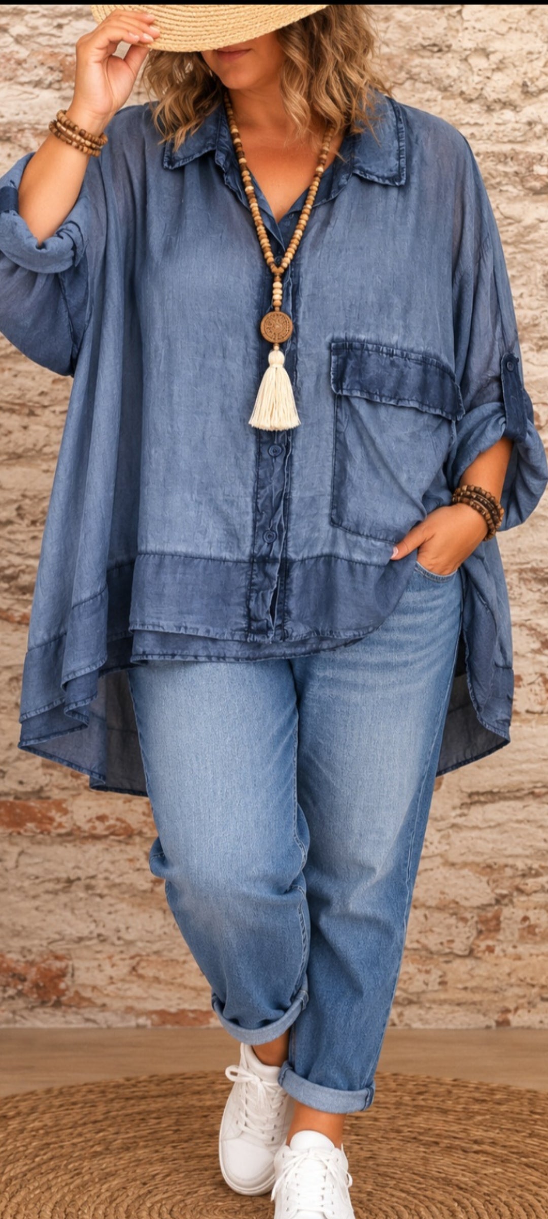 Chemise bohème coton