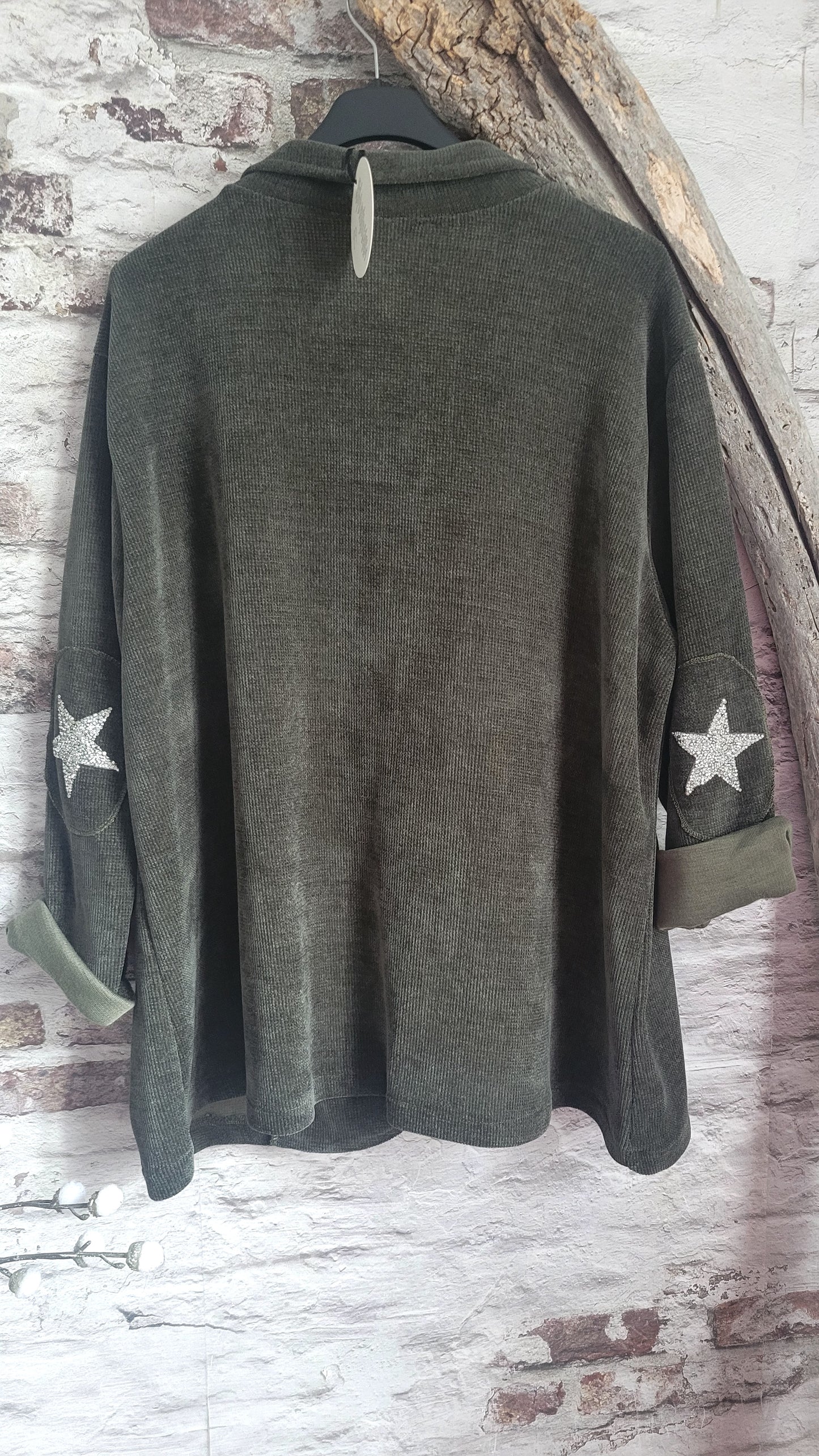 💋 VESTE EN VELOURS CÔTELÉ