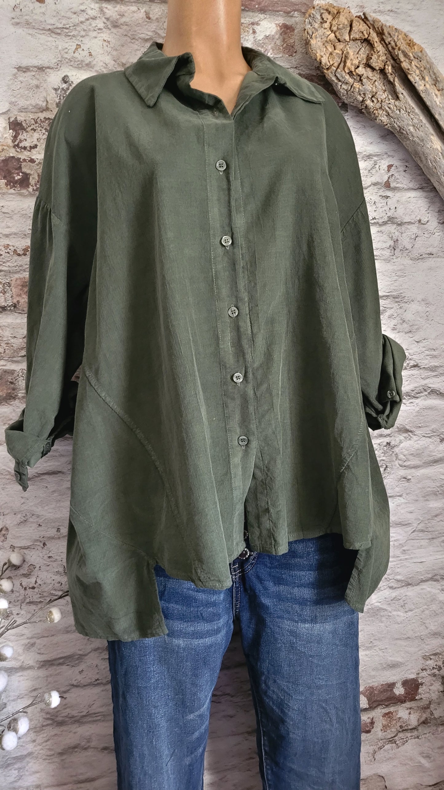 🌺 CHEMISE OVERSIZE