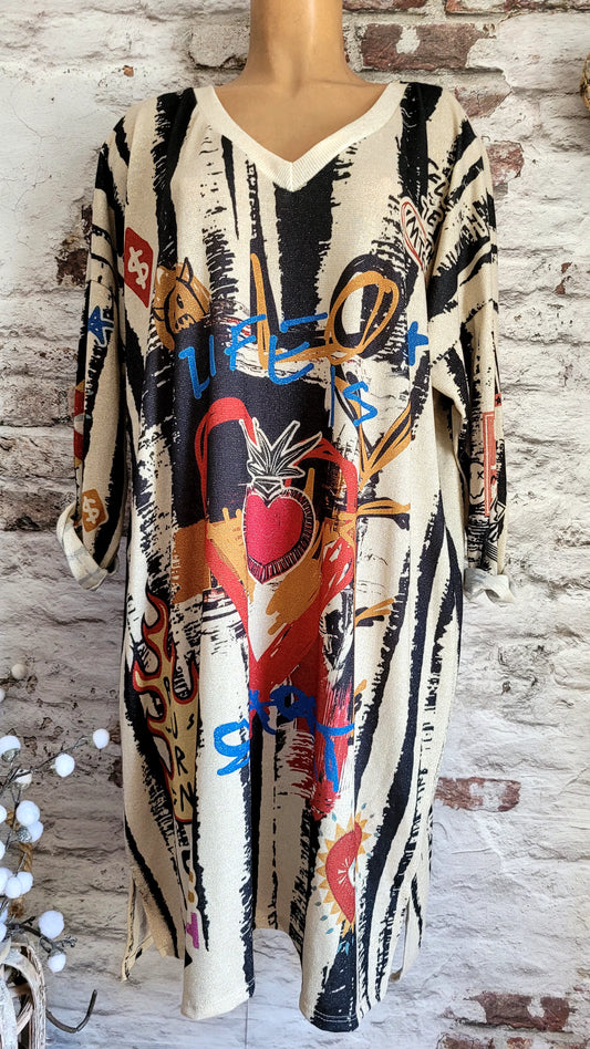 Robe en lurex