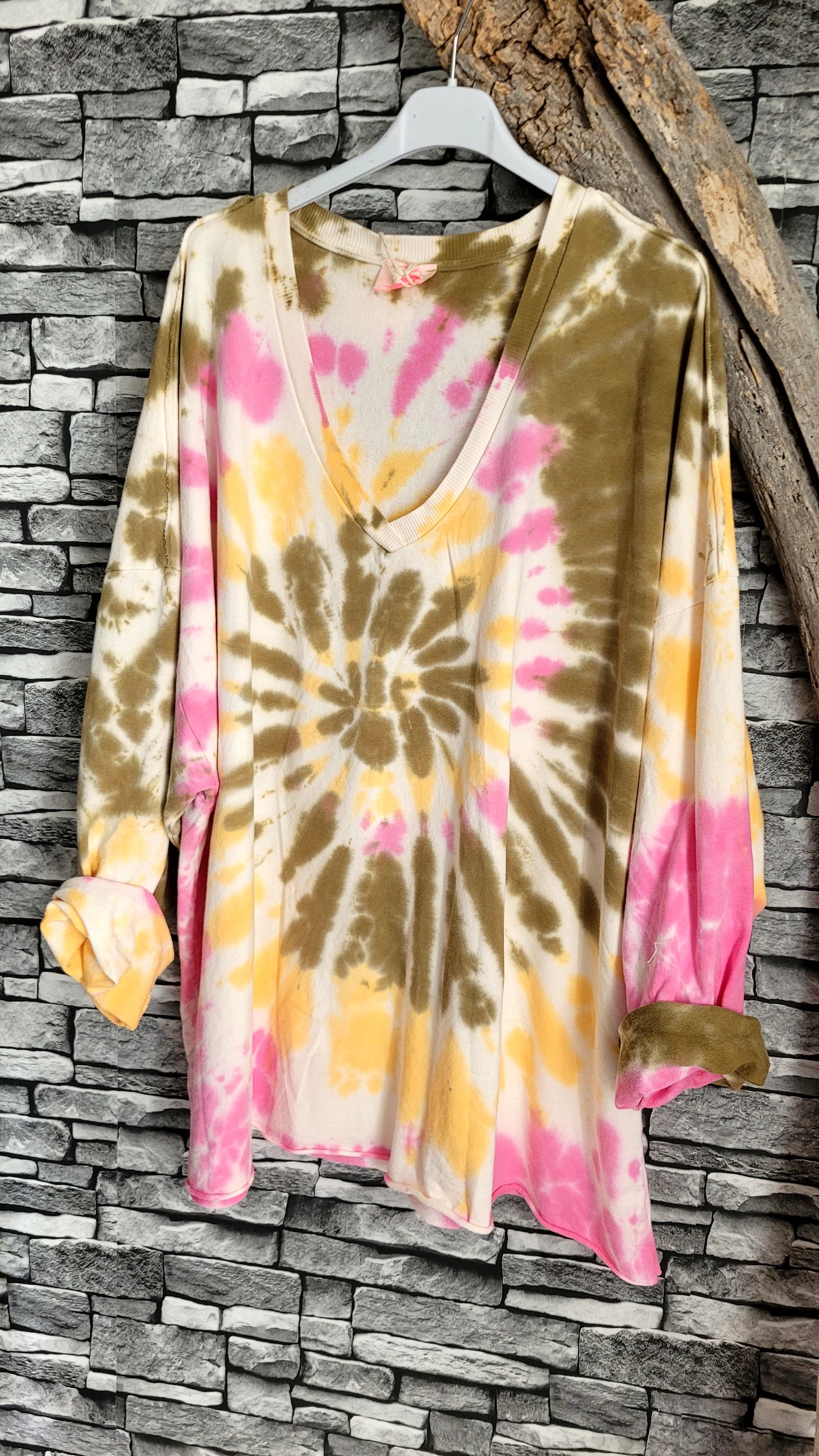 🌺 Sweat Oversize Boho Tie & Dye