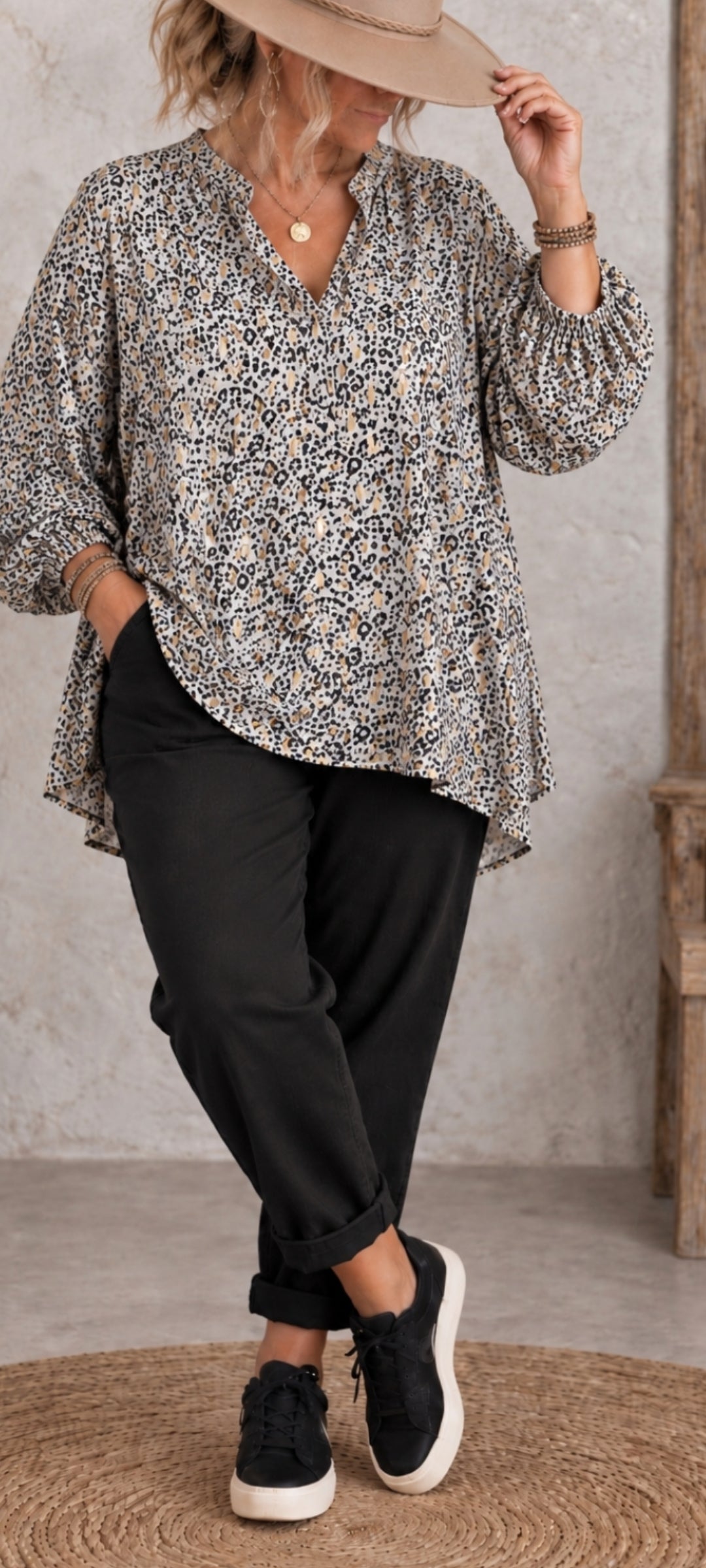 Blouse viscose