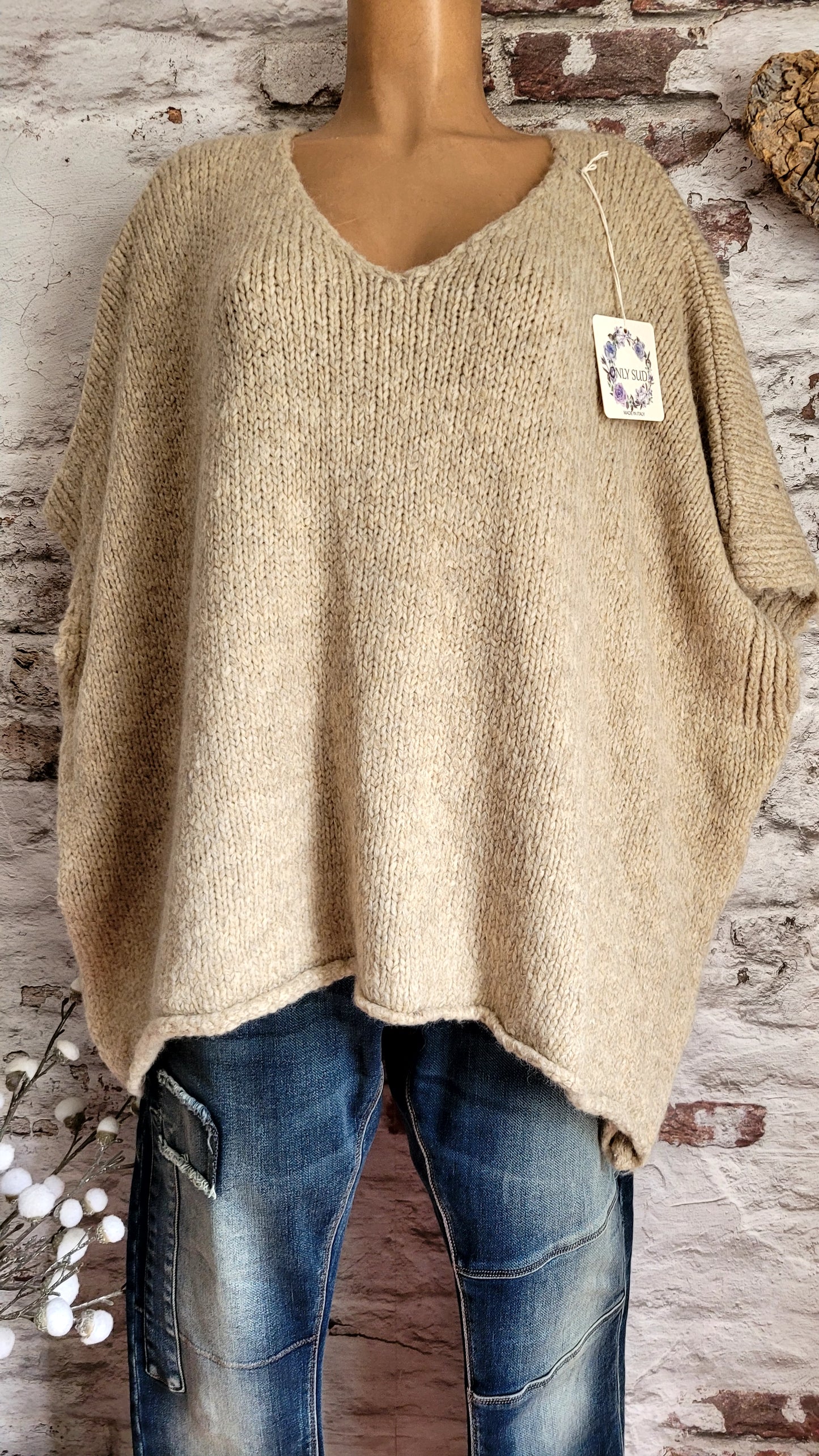 🌸 Pull poncho
