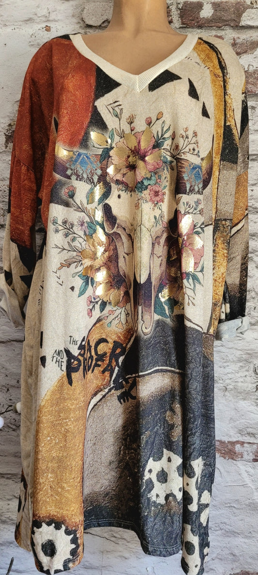 Robe en lurex