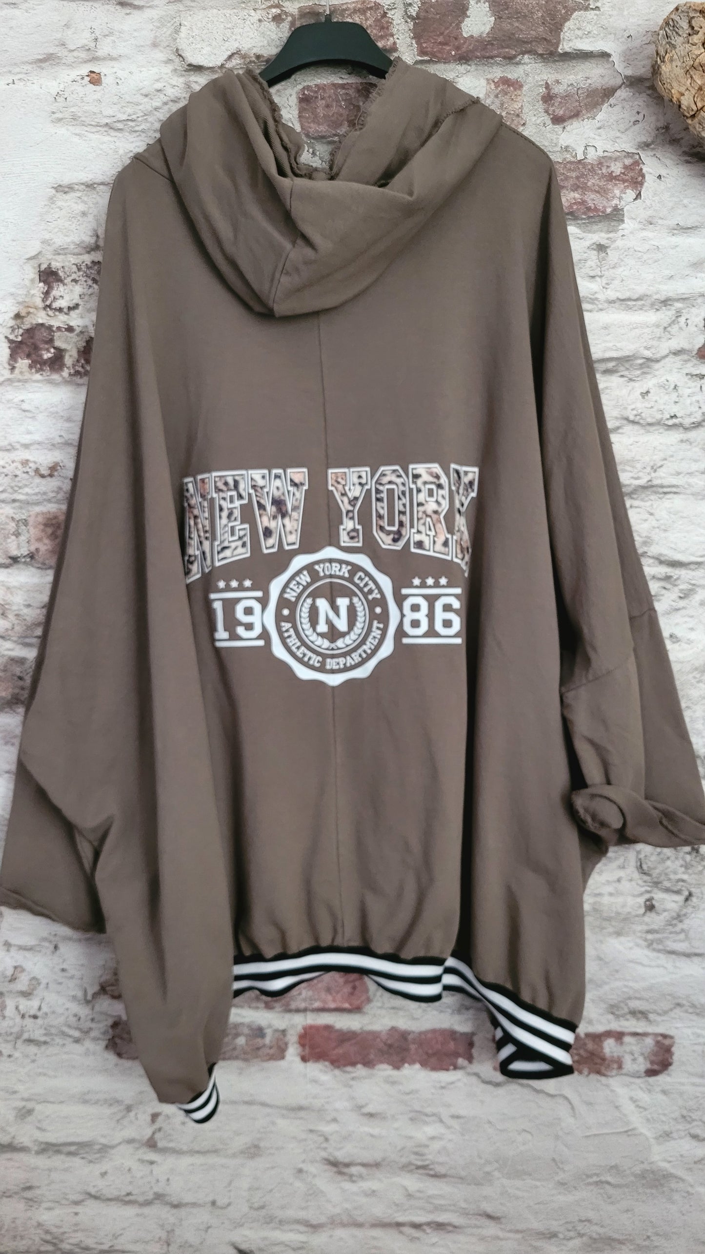 🥀 VESTE SWEAT OVERSIZE