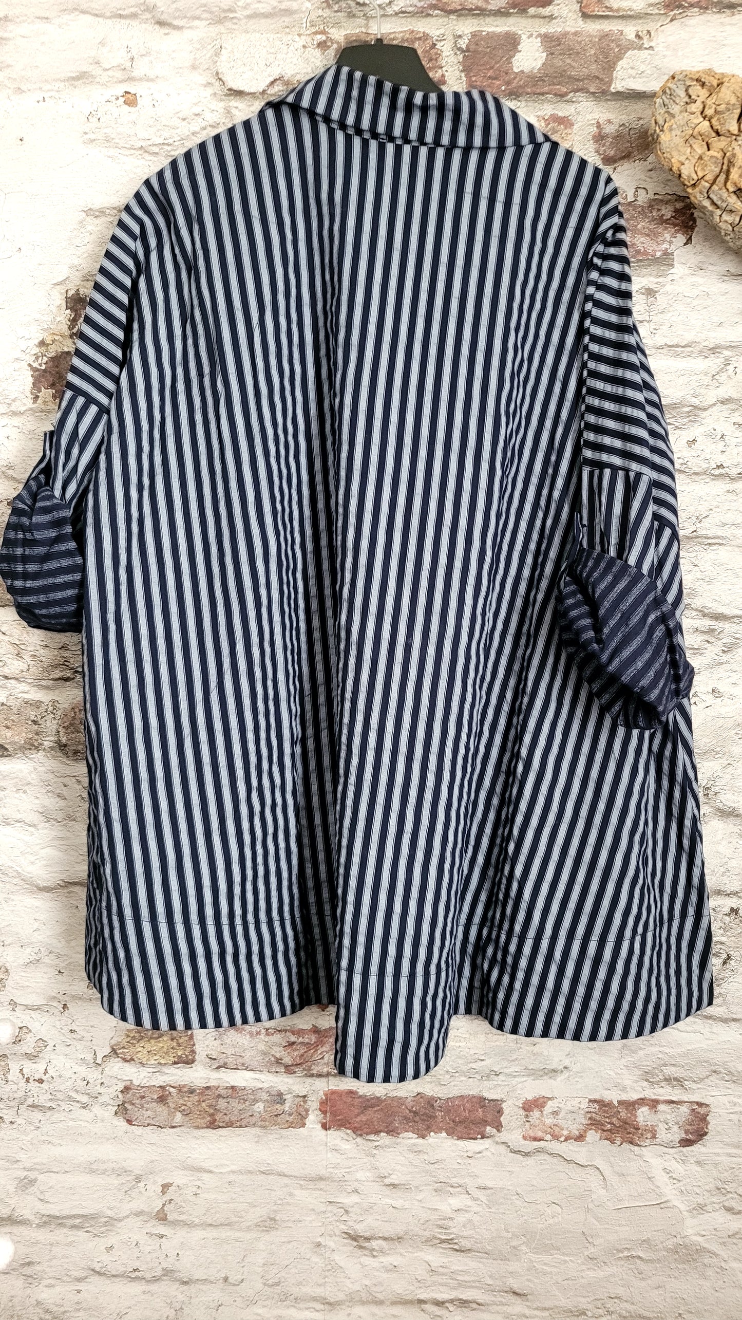 💙 Chemise bohème asymétrique