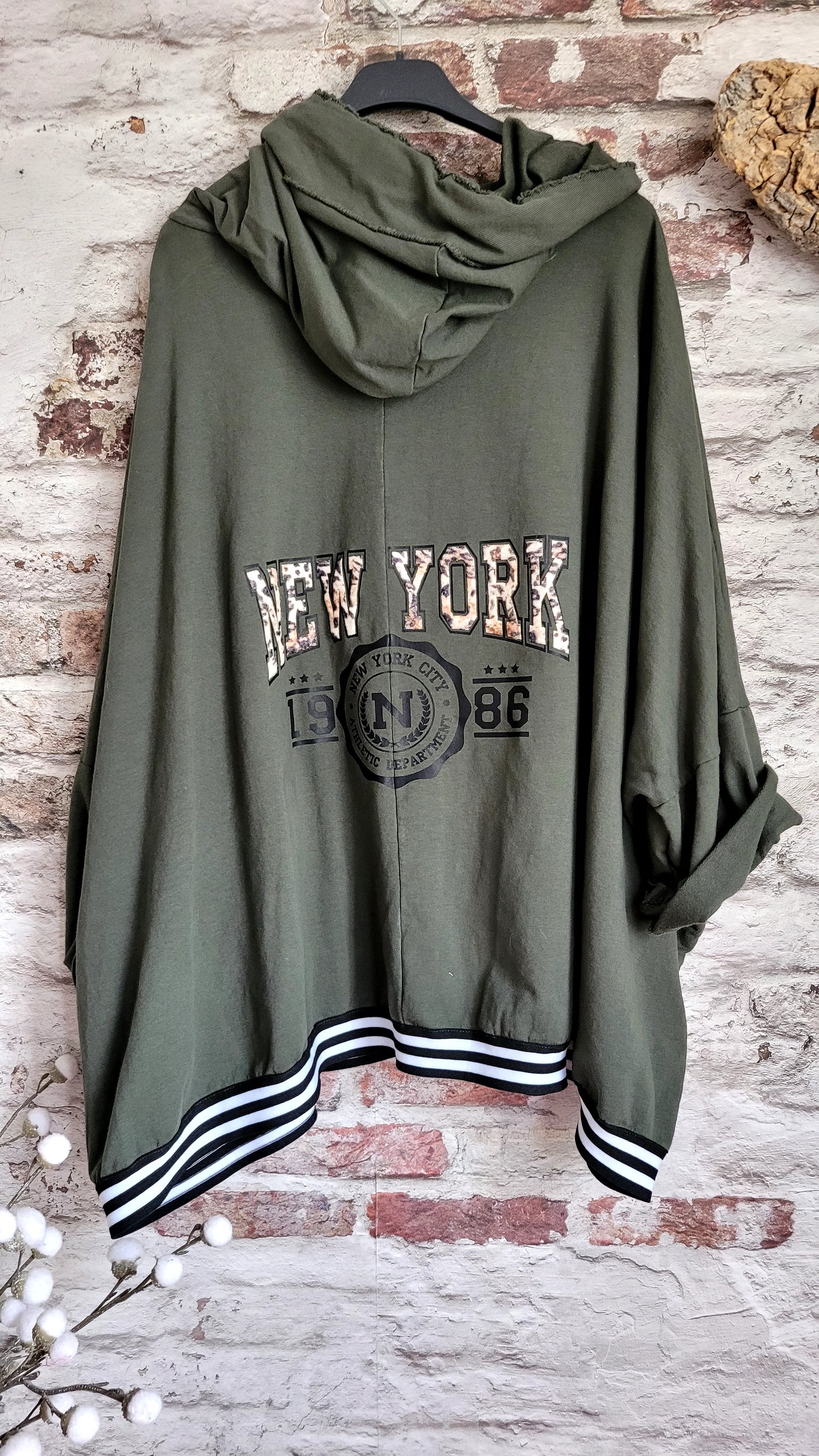 Veste New York, esprit sportswear chic