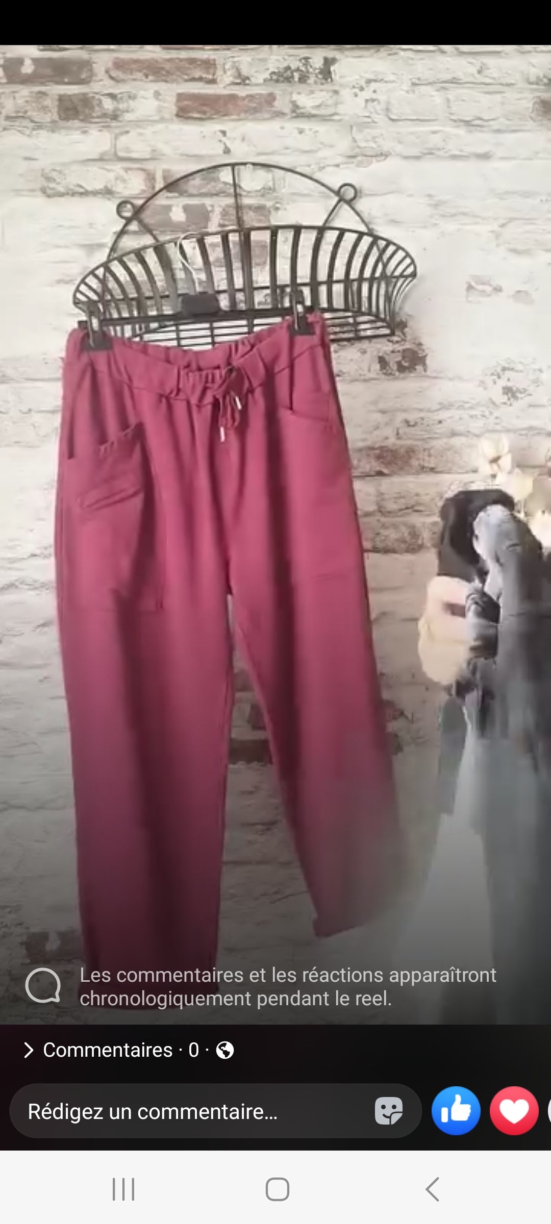 Pantalon décontracté jogg