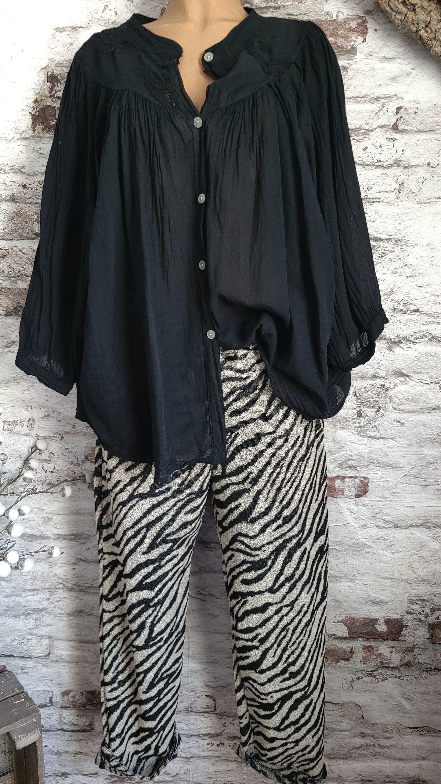 💕 CHEMISE BOHÈME