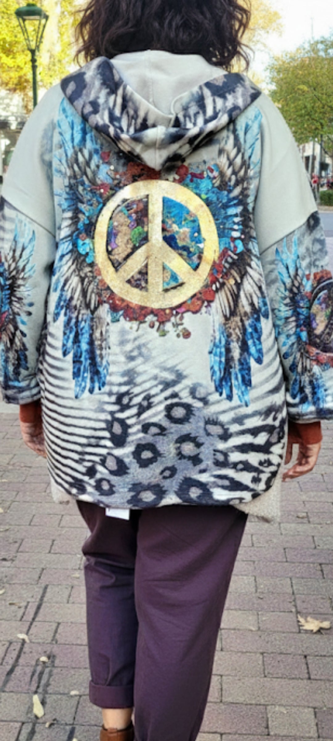 Veste peace and love