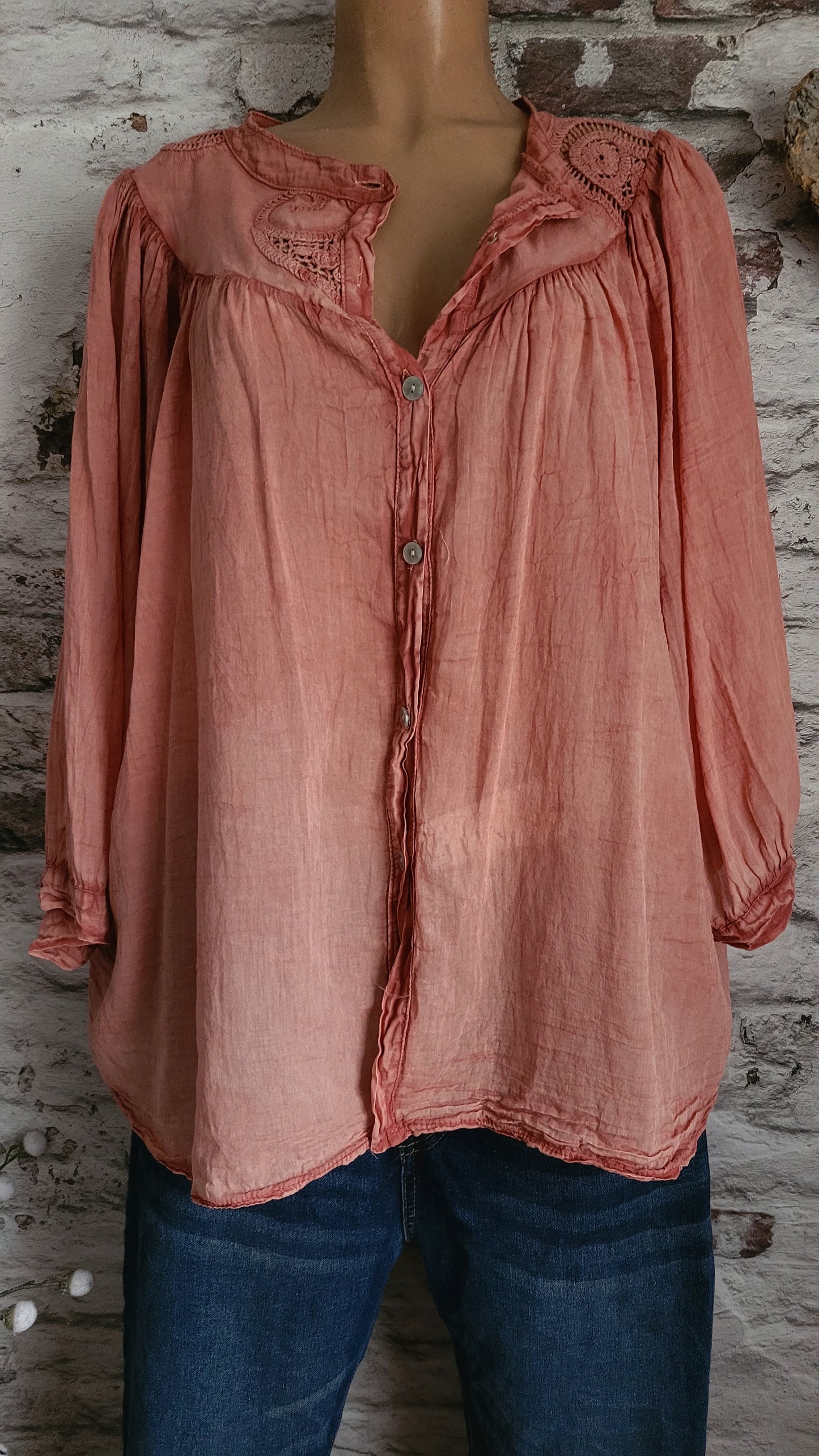 💕 CHEMISE BOHÈME