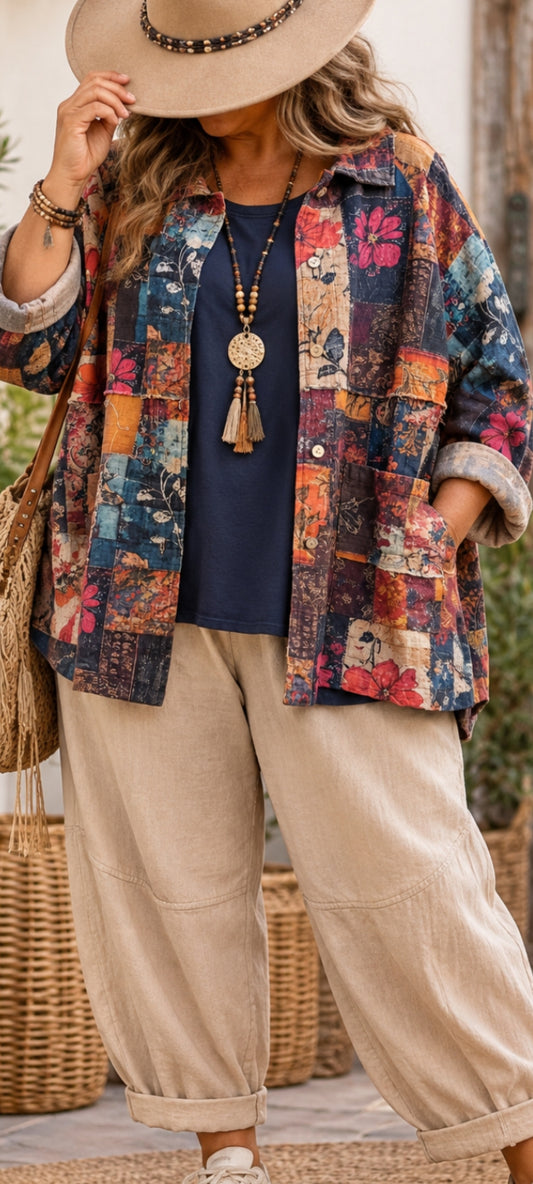 Veste bohème chic