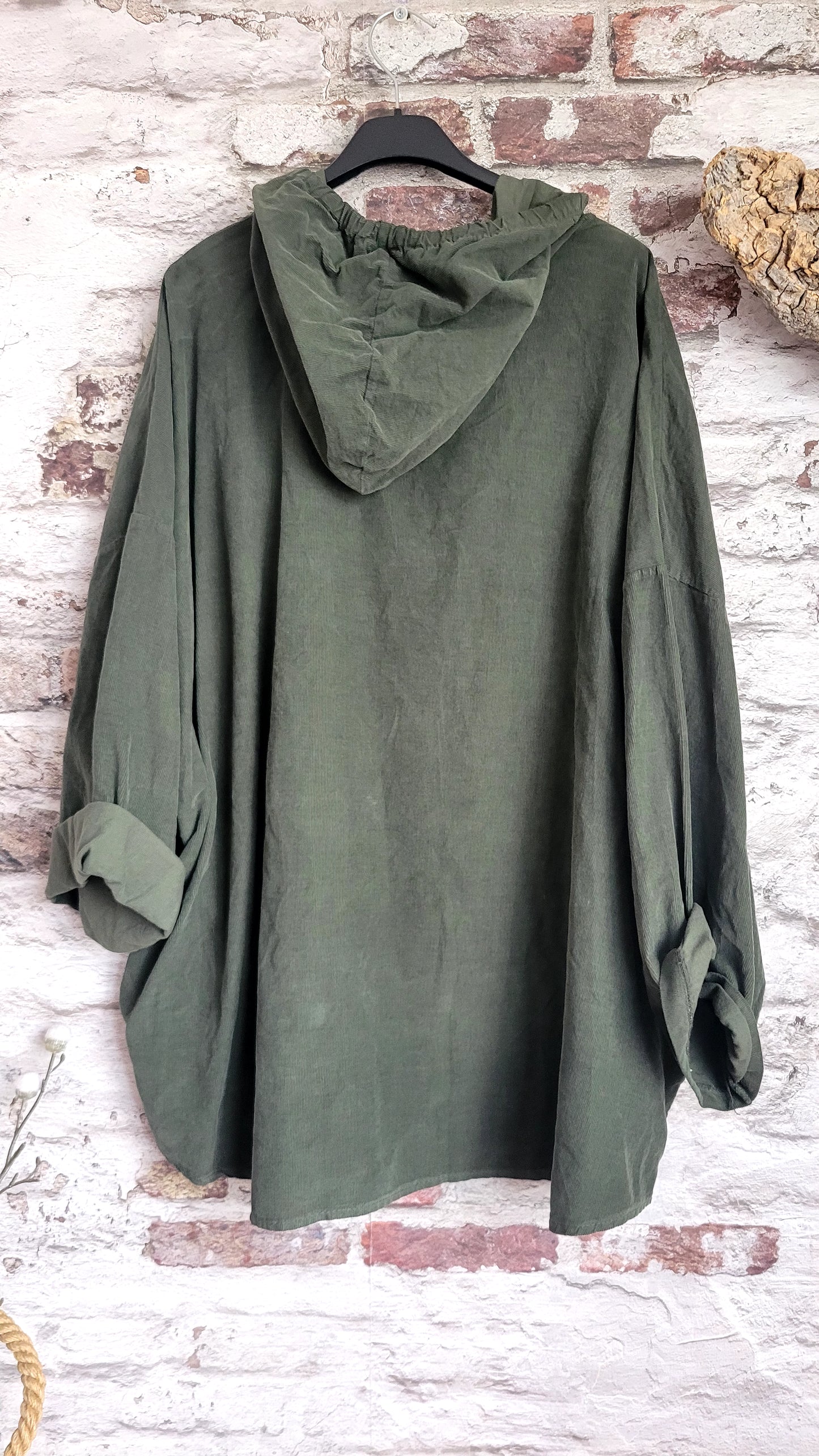 VESTE EN VELOURS CÔTELÉ
