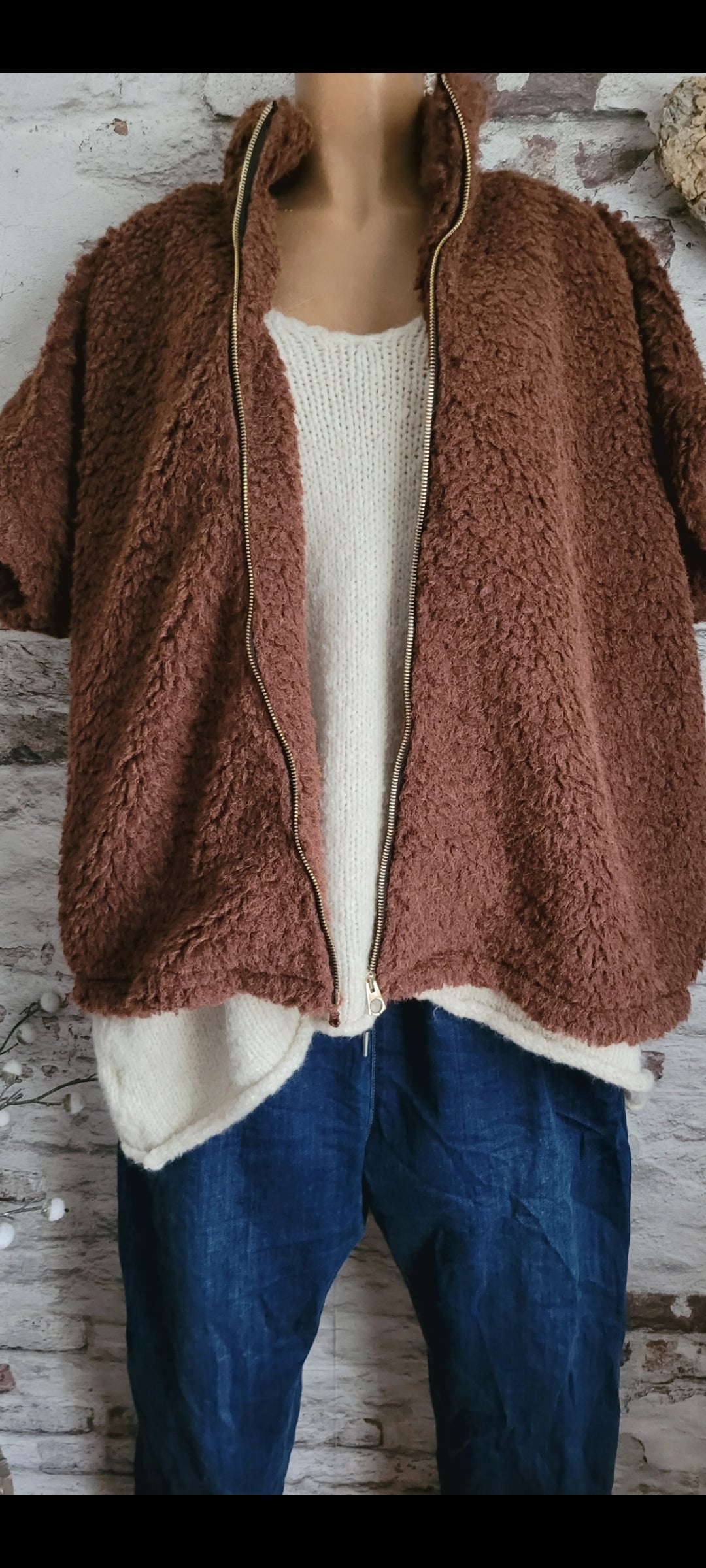 💋 VESTE SANS MANCHES