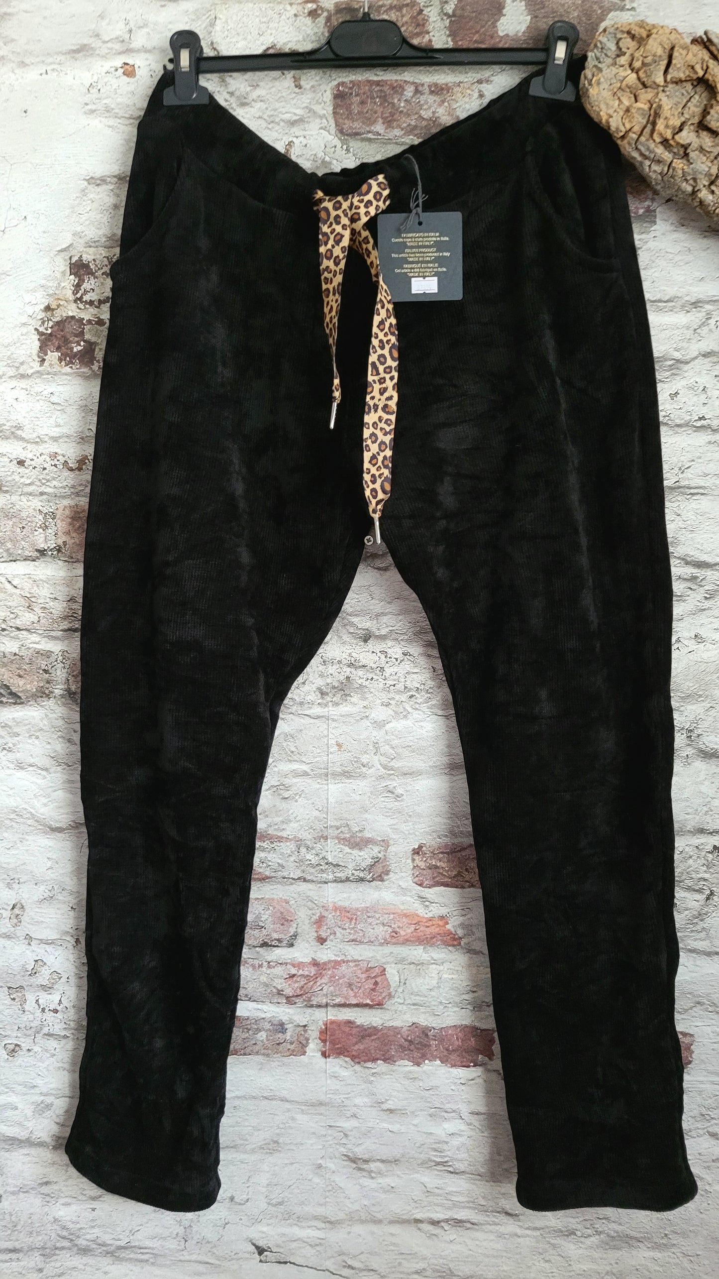 ⚜️ PANTALON VELOURS CÔTELÉ