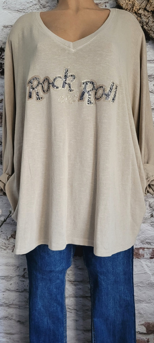 Sweat Oversize "Rock and Roll"