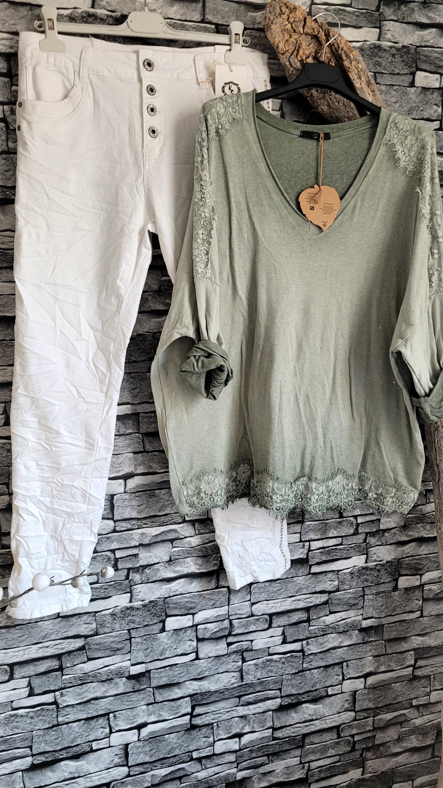 ⚜️ Jean Karostar Blanc Stretch