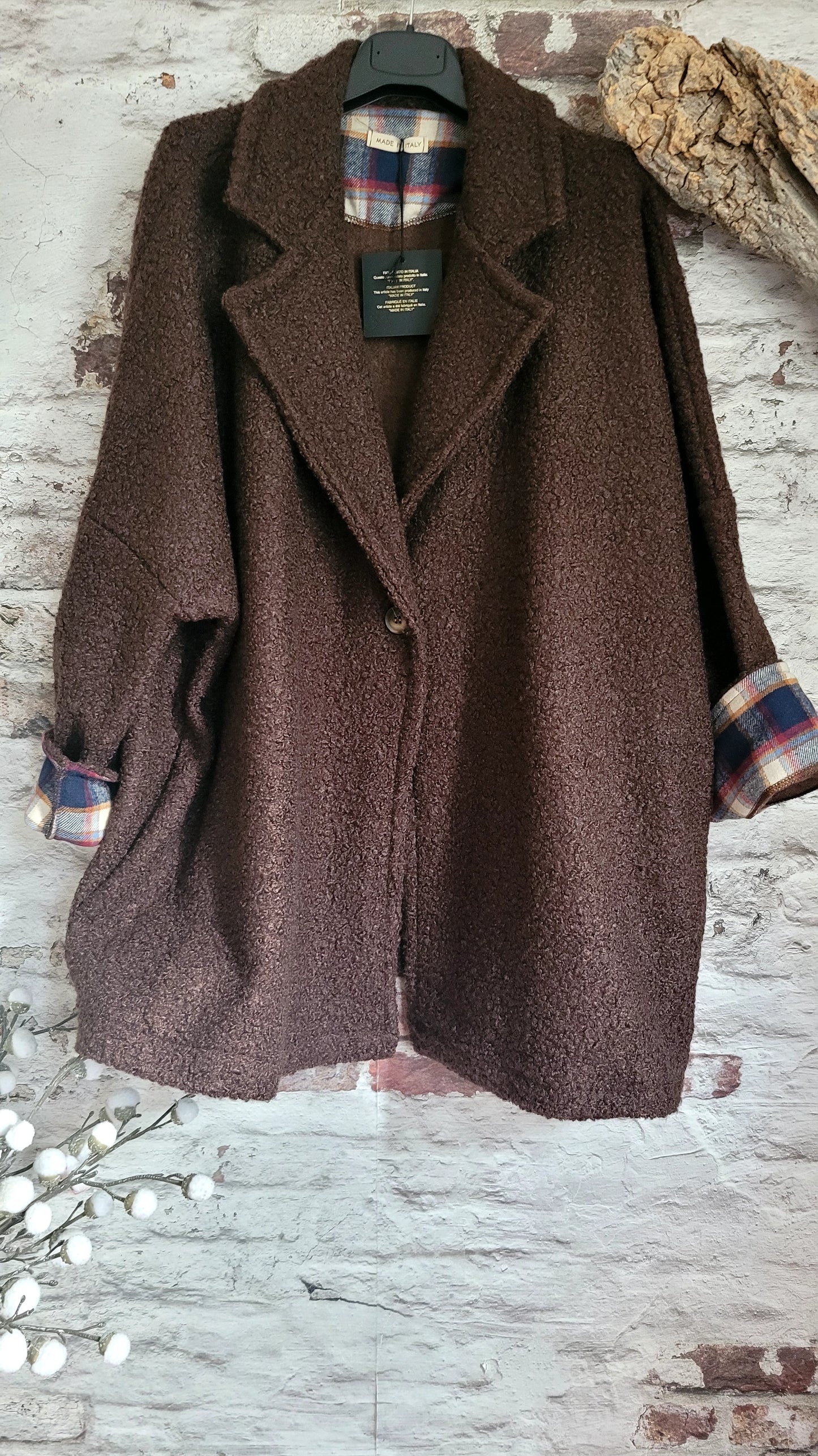 🌸 MANTEAU OVERSIZE