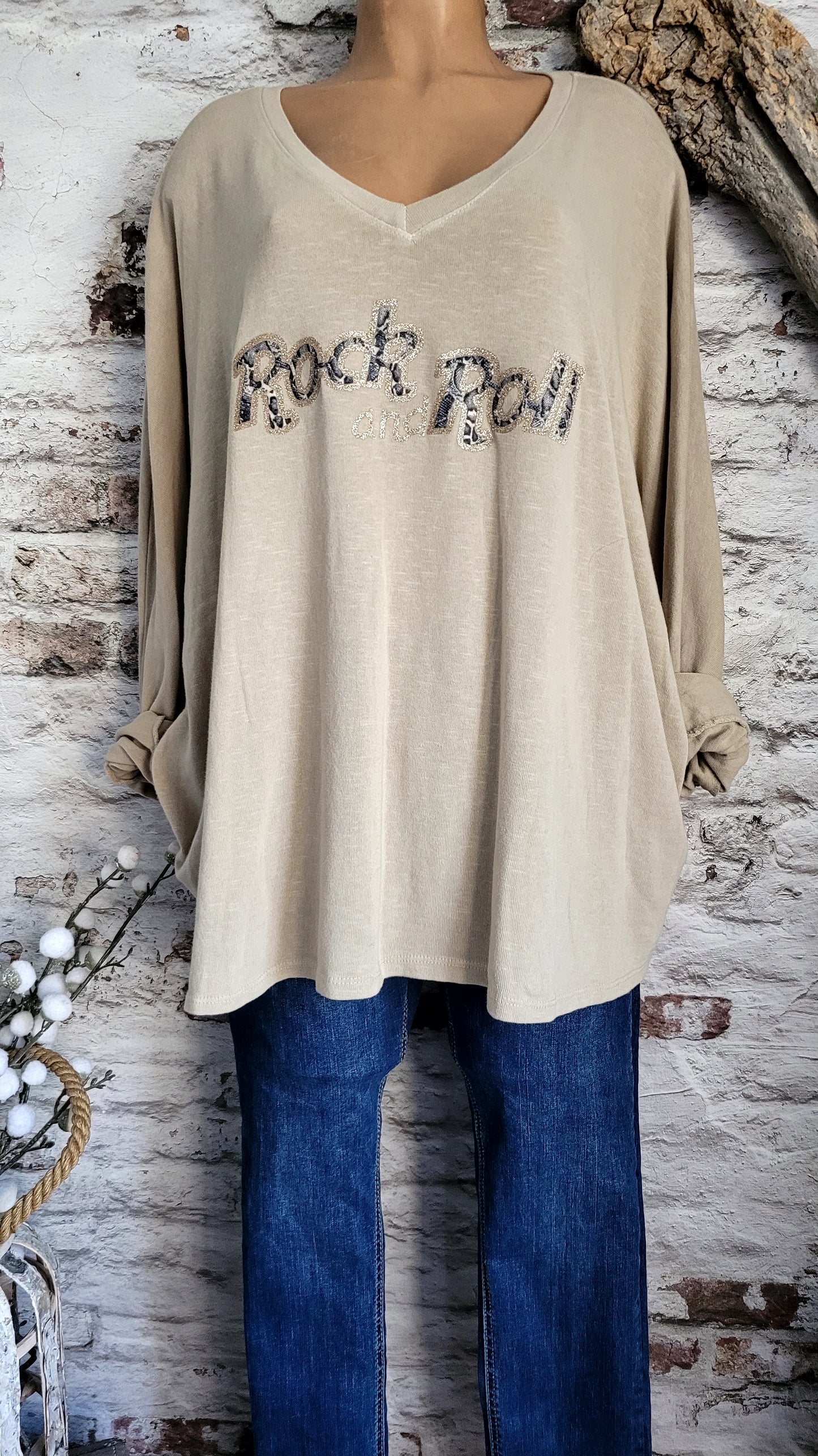 Sweat Oversize "Rock and Roll"