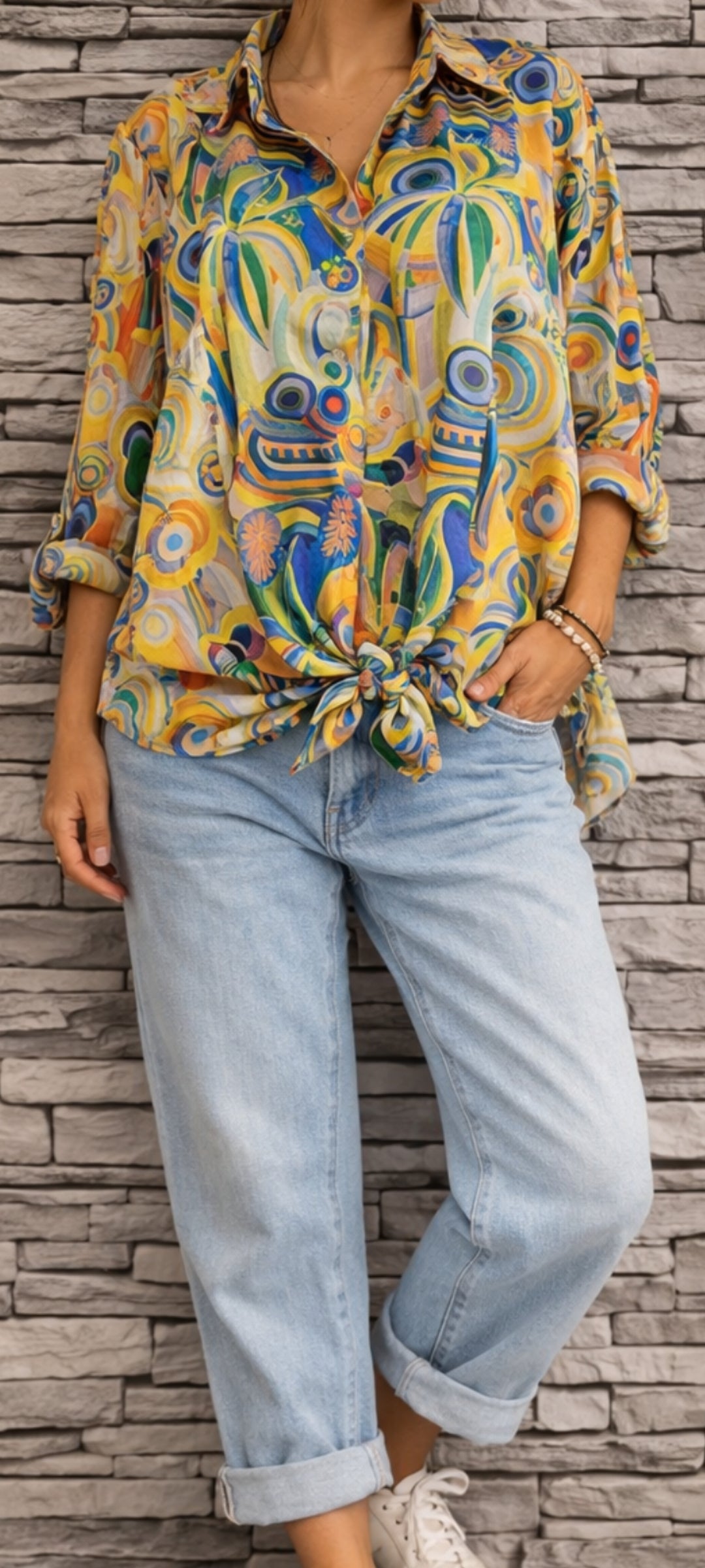 ❤️ Chemise Oversize Arty : Viscose & Tencel