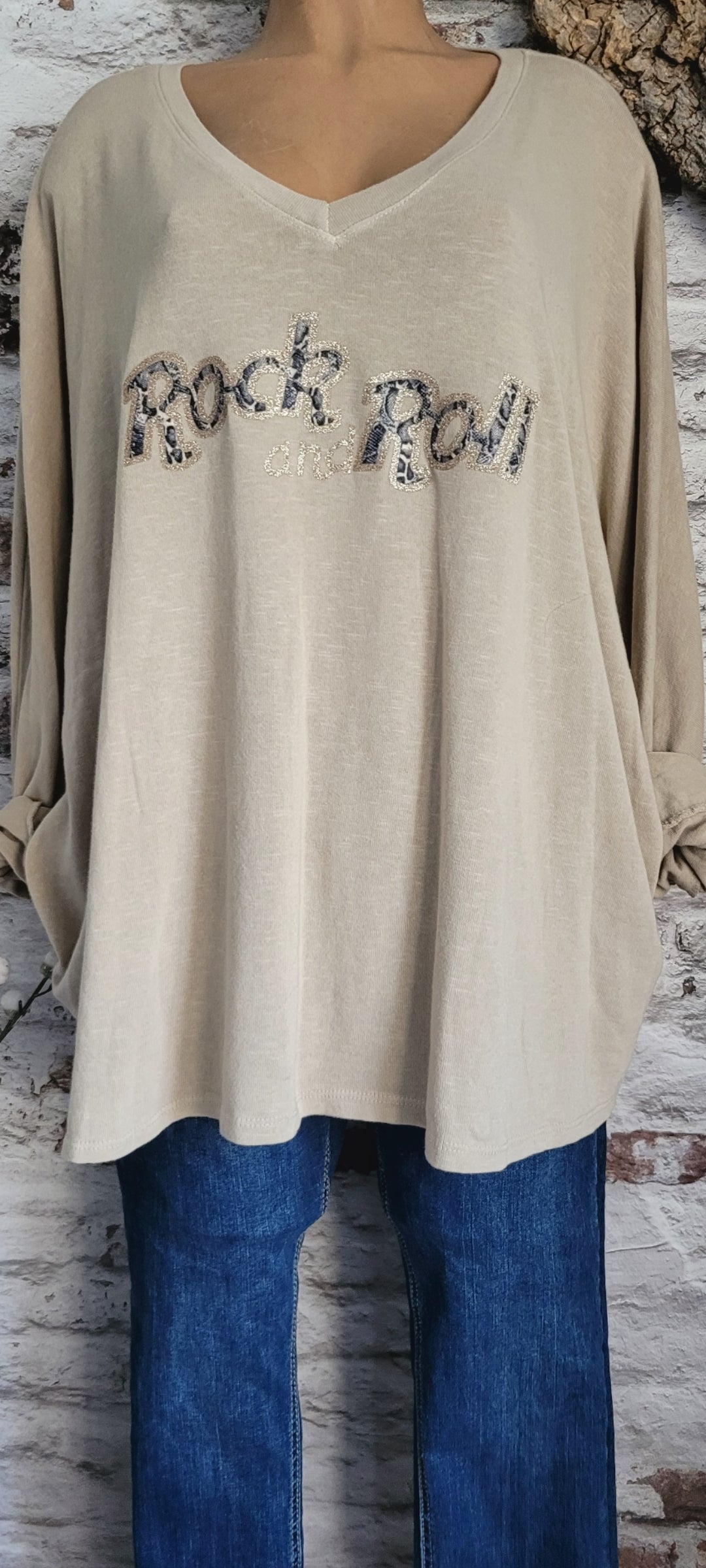 Sweat Oversize "Rock and Roll"