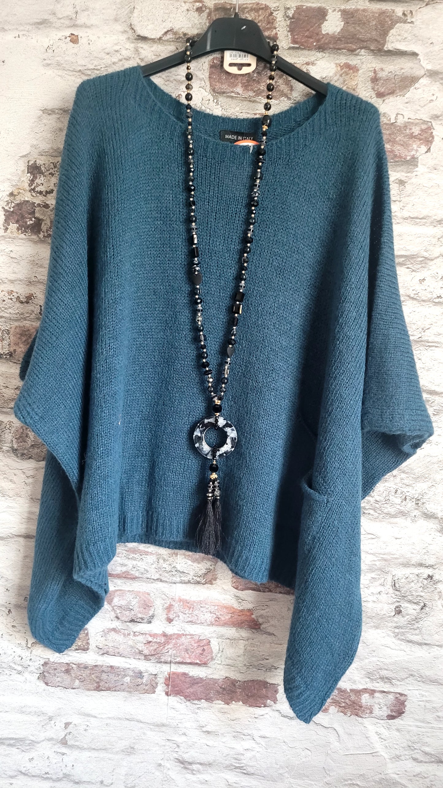 pull léger ample de style Pancho