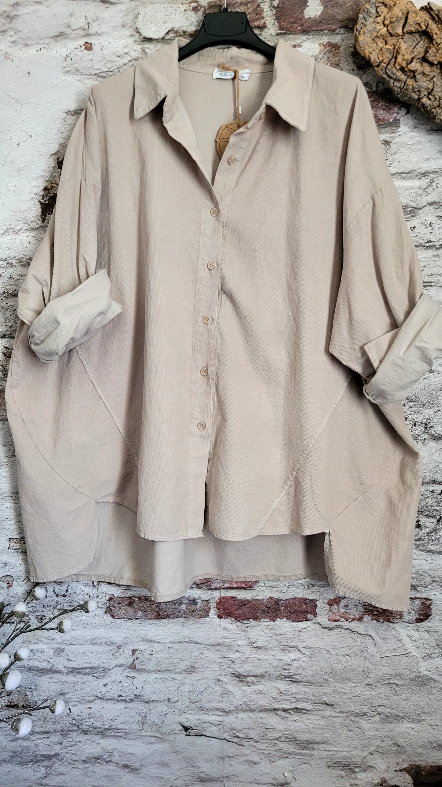 🌺 CHEMISE OVERSIZE