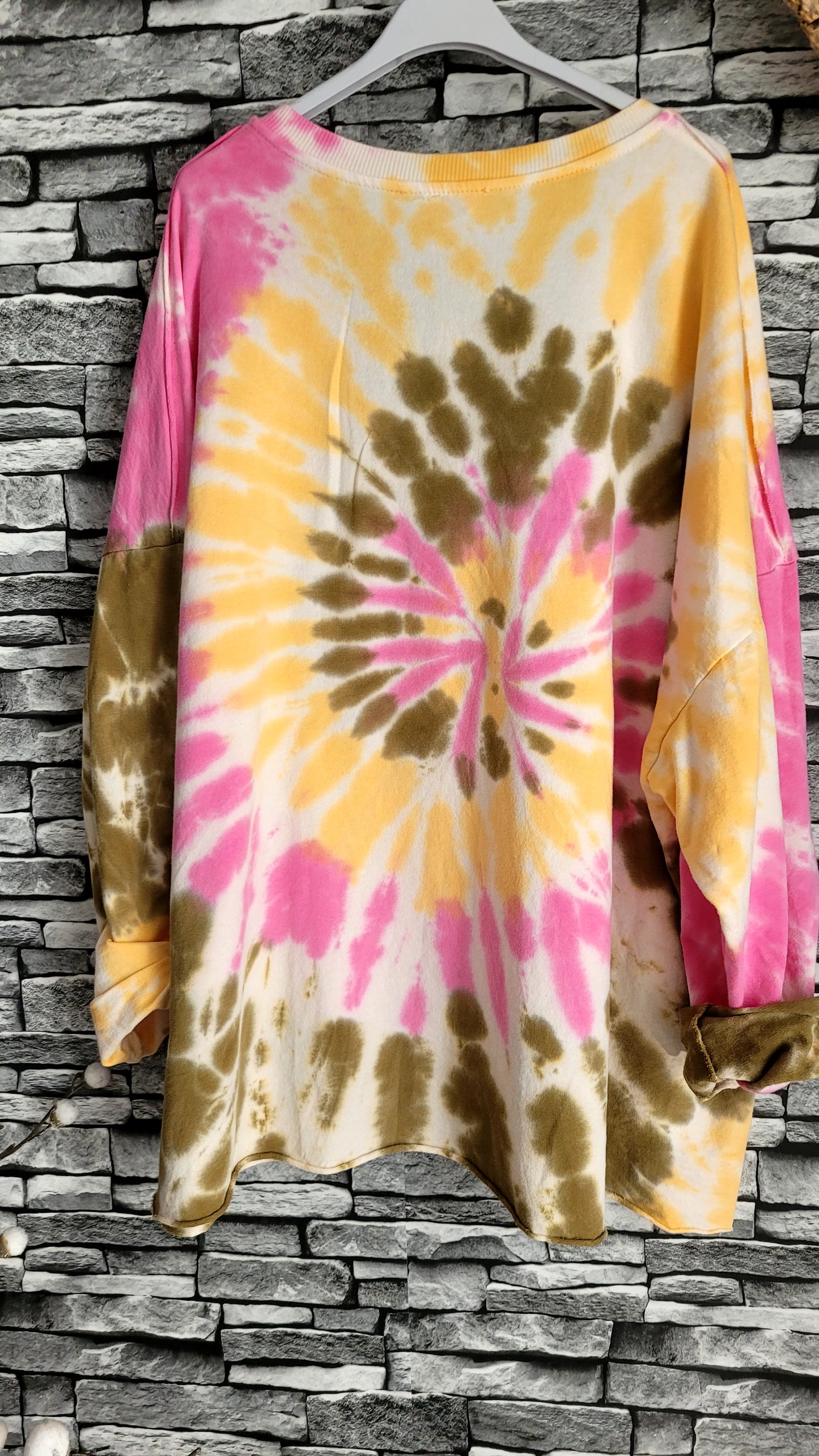🌺 Sweat Oversize Boho Tie & Dye